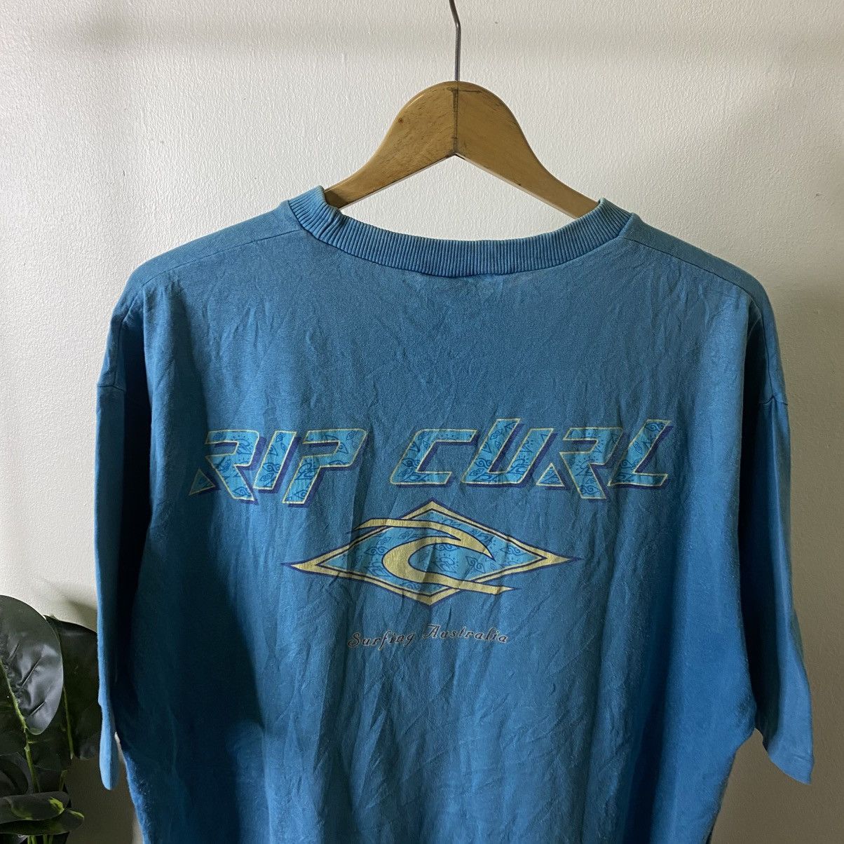 Rip Curl Vintage 1990s Ripcurl Surf T Shirt Size US XL / EU 56 / 4 - 2 Thumbnail