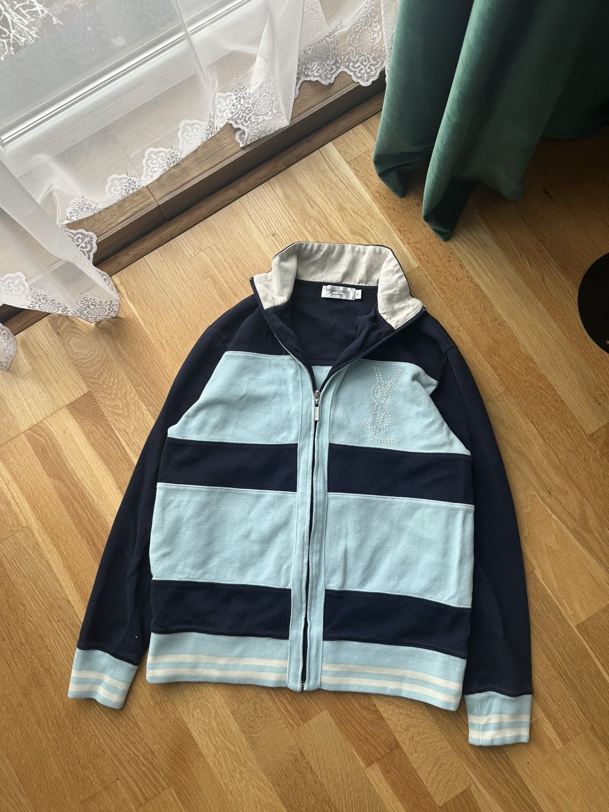 Saint Laurent Zip Jacket Vintage Vintage 90s Yves Saint Laurent