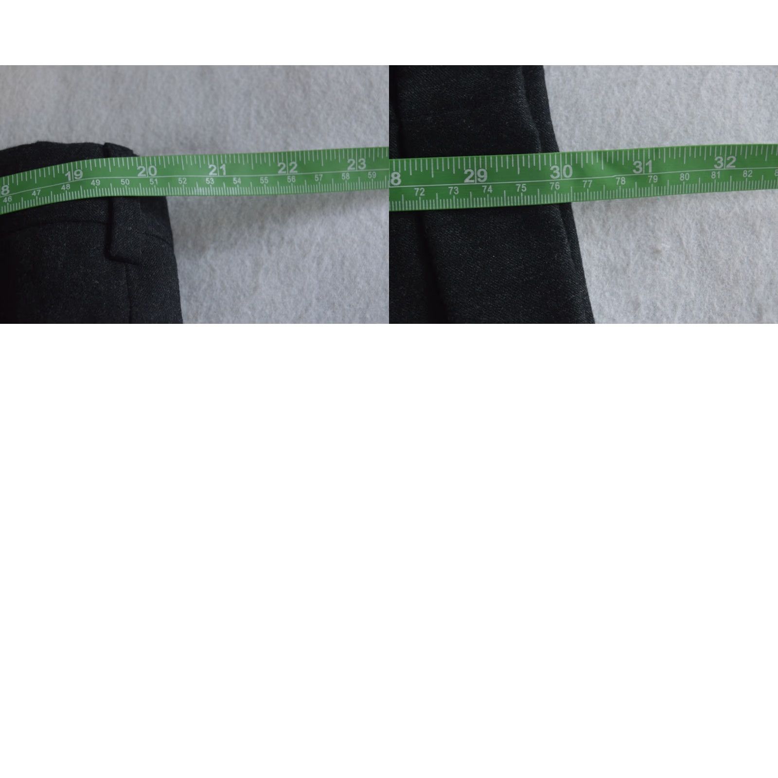 Tommy Hilfiger Tommy Hilfiger Men's Black Dress Pants 40W 30L Wool - Pants, Regular, 40, Black, Wool, Pleated Front, Dress, Logo, Preppy, USA, Mens Size US 40 / EU 56 - 8 Thumbnail
