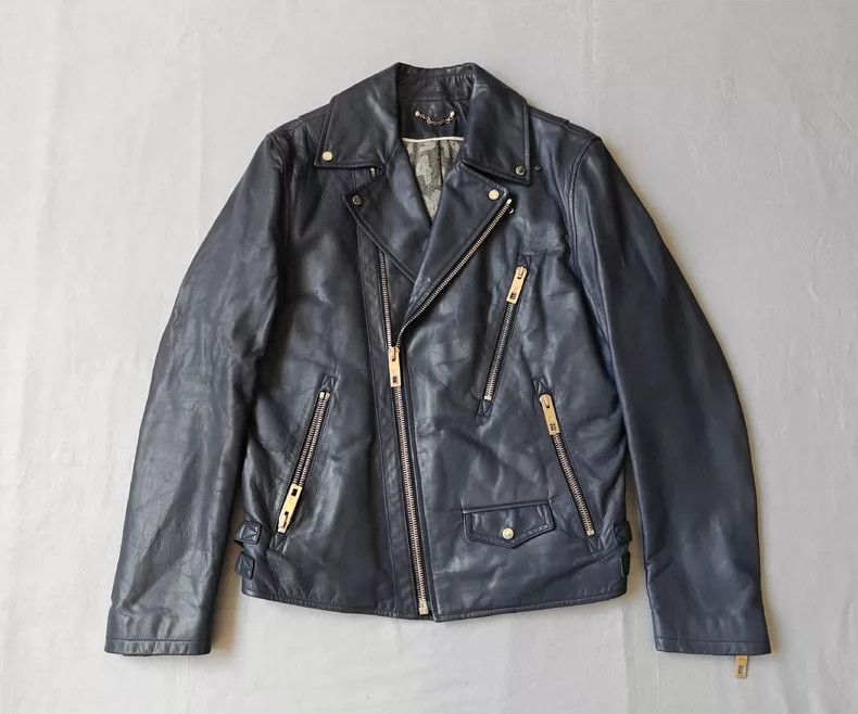 Louis Vuitton Louis Vuitton Leather motorcycle jacket 2505-Nextarrow Size US S / EU 44-46 / 1 - 1 Thumbnail