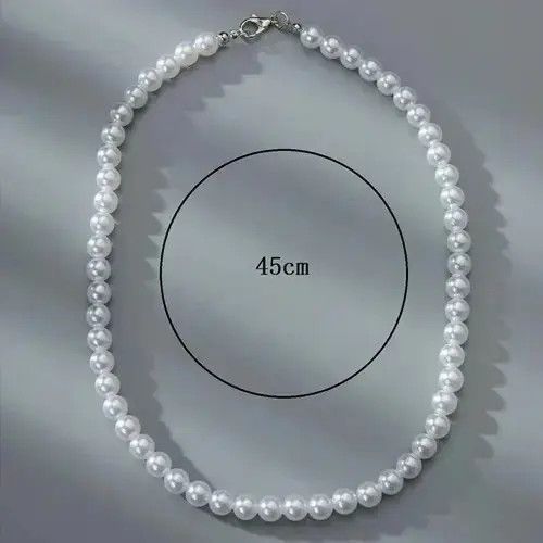 Jewelry Immitation Pearl Beads Necklace Size ONE SIZE - 4 Thumbnail