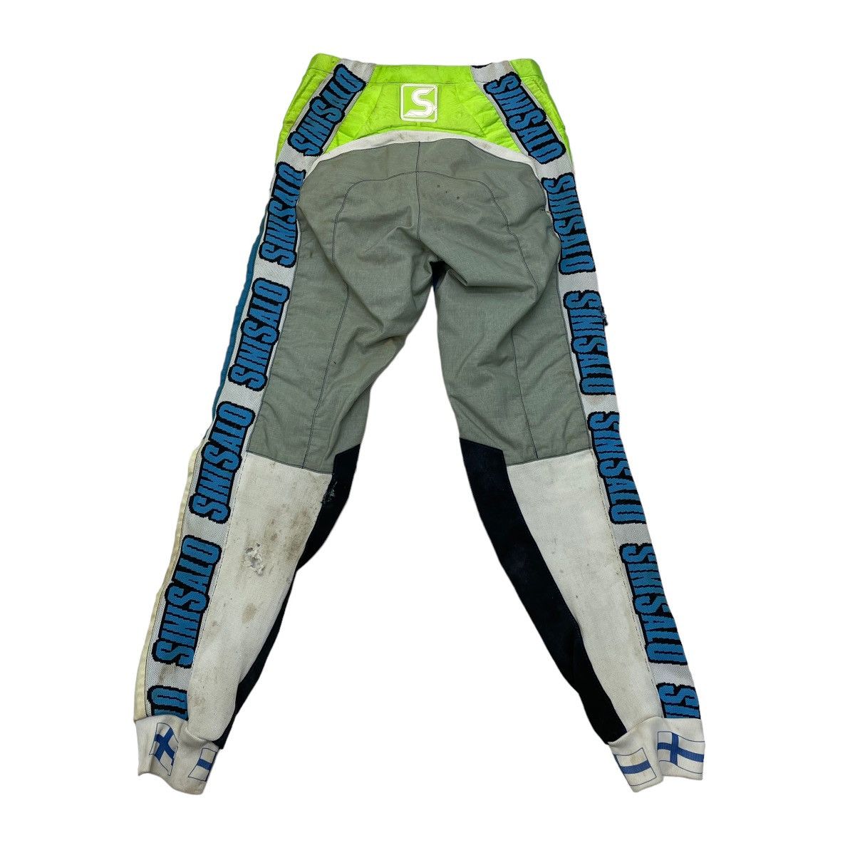 Vintage 🔥Vtg Japanes Sinisalo Emboss Worldwide Motocross Racing Size US 30 / EU 46 - 2 Thumbnail