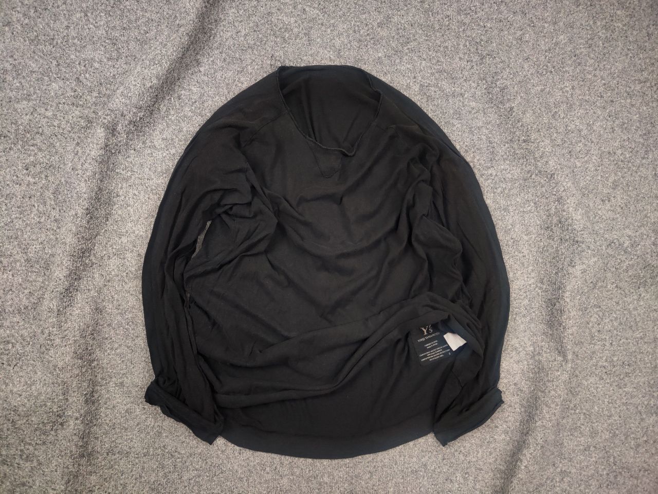 Yohji Yamamoto Y's Vintage loose-fit long-sleeve Japan top