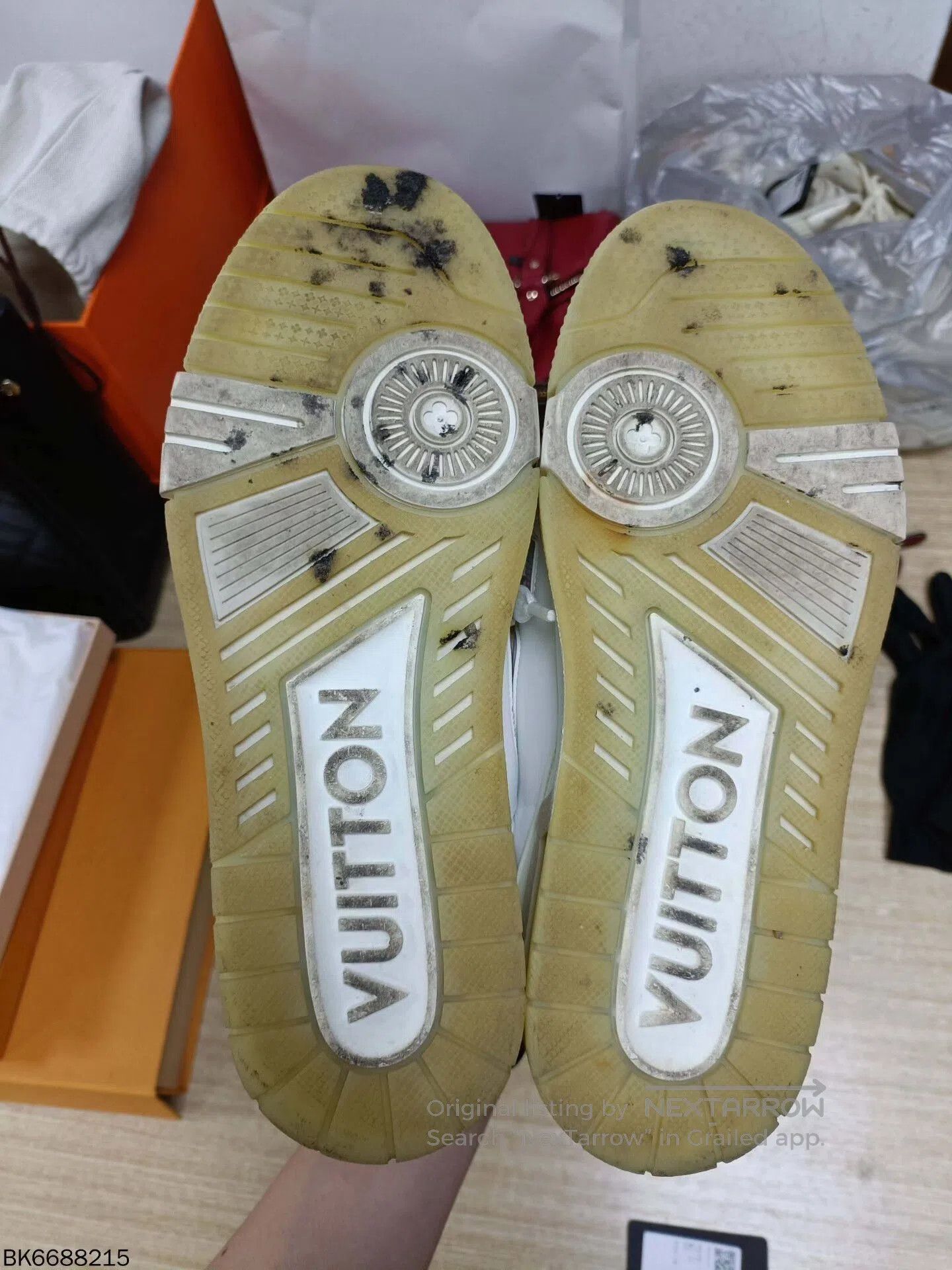 Louis Vuitton louis vuitton trainer leather sneakers 5.5. Size US 5.5 / EU 38 - 2 Thumbnail