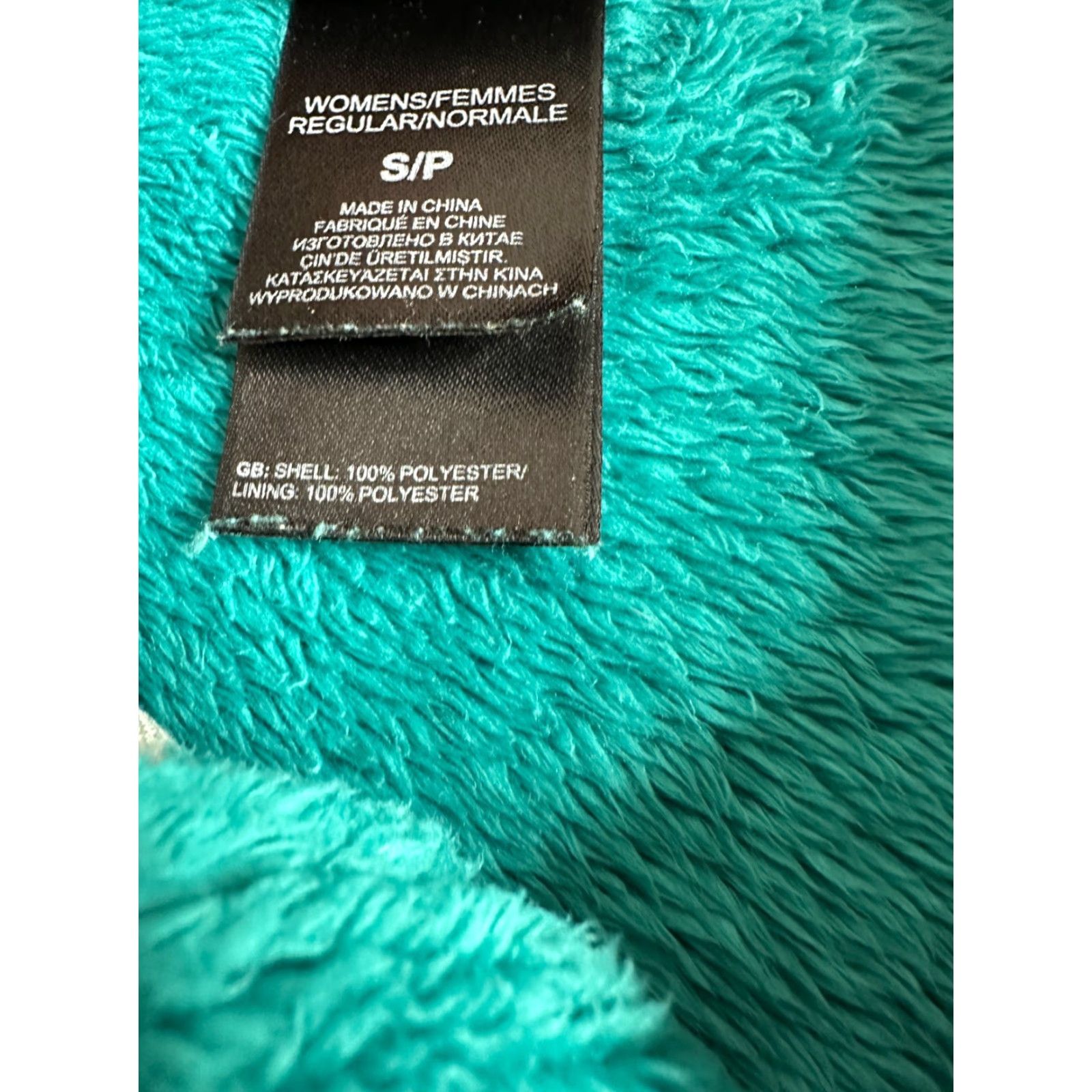 The North Face VINTAGE The North Face Jacket Womens S Teal High Pile Osito Fleece Coat Ladies FLaw Size S / US 4 / IT 40 - 6 Thumbnail
