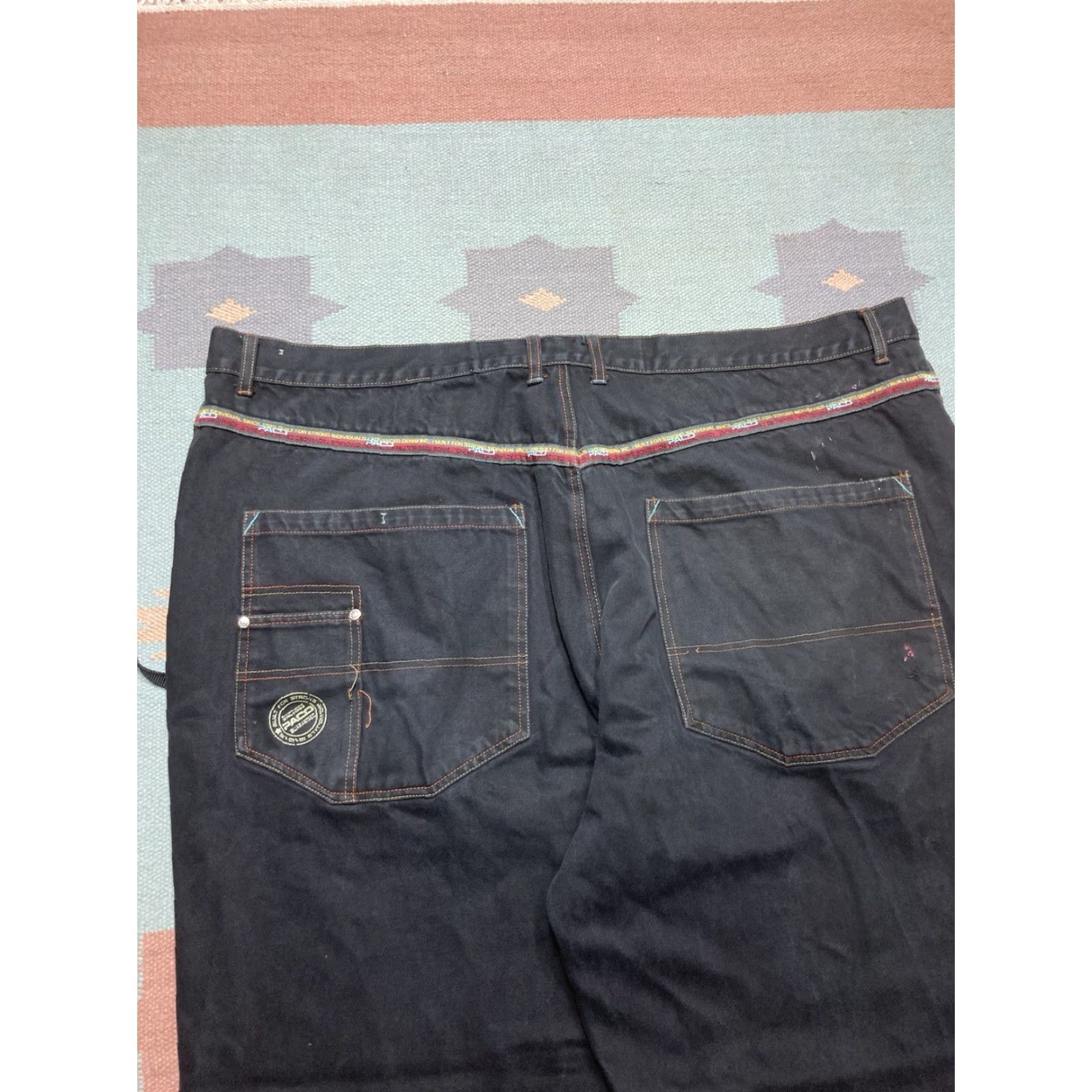 Vintage VINTAGE PACO Jeans Wide-Leg 50x33 Black Mens Size US 34 / EU 50 - 5 Thumbnail