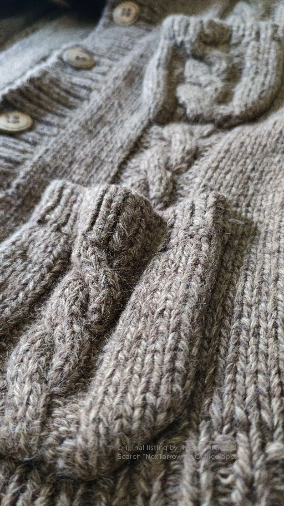 Takahiromiyashita The Soloist. The Soloist Camel Hair Knit Cardigan. Size US M / EU 48-50 / 2 - 7 Thumbnail