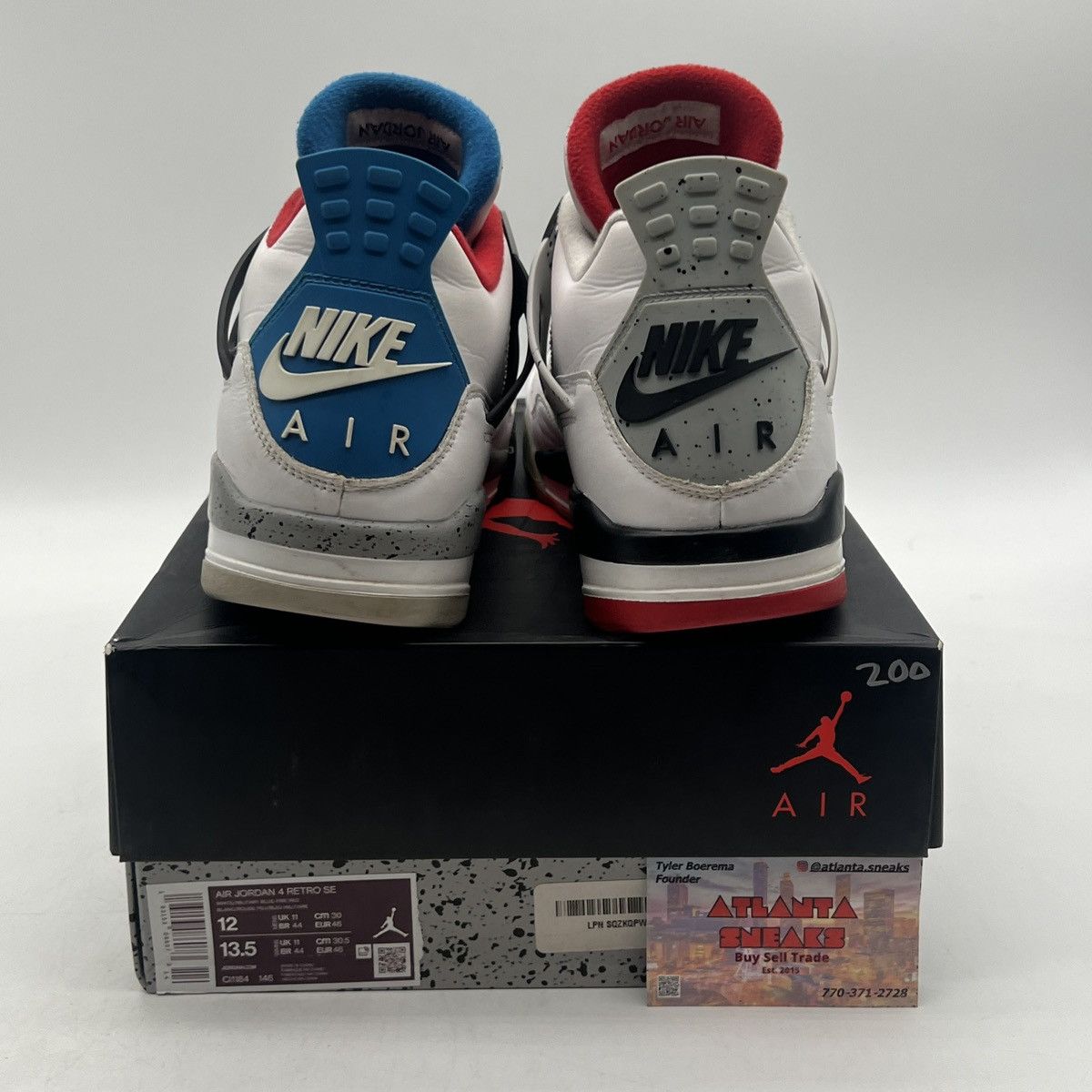 Jordan Brand Air Jordan 4 what the 4 Size US 12 / EU 45 - 3 Thumbnail