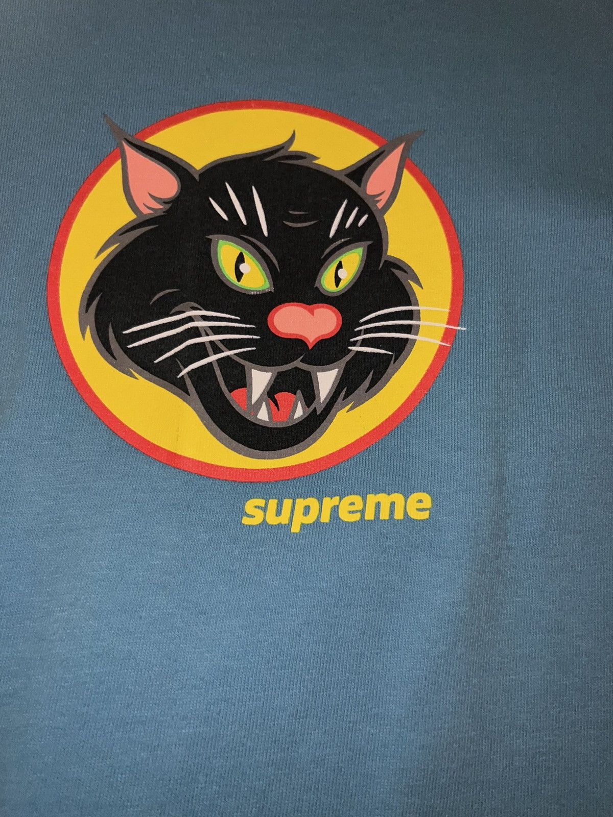Supreme Supreme Black Cat Shirt Size US XL / EU 56 / 4 - 2 Thumbnail