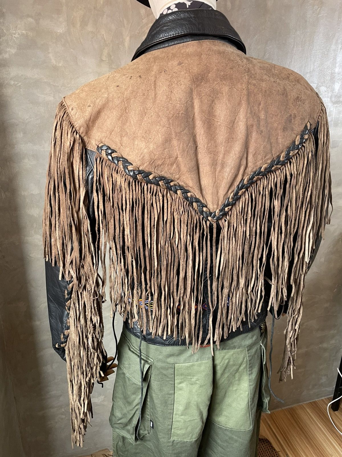 Other Vintage First Genuine Leather Fringe Western Jacket Size US M / EU 48-50 / 2 - 9 Thumbnail