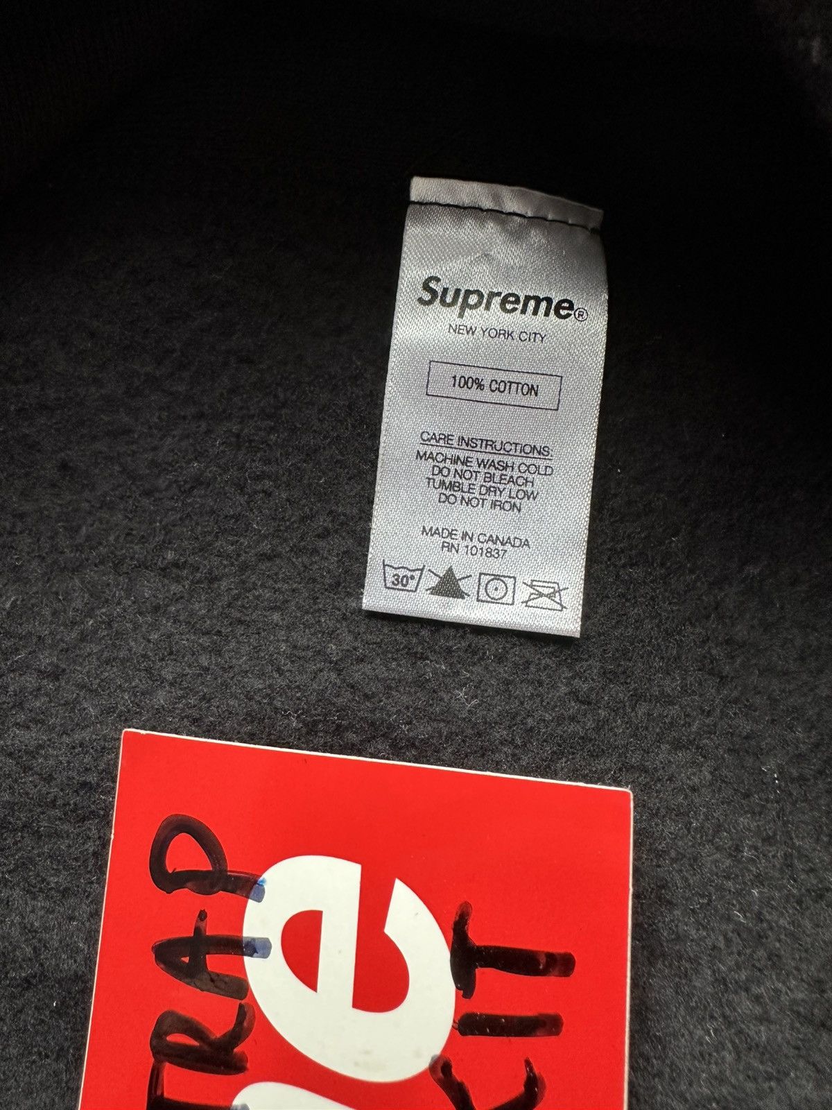 Comme des Garcons SHIRT × Supreme Supreme CDG Box Logo Hoodie Size XL Used 9/10 Size US XL / EU 56 / 4 - 8 Thumbnail