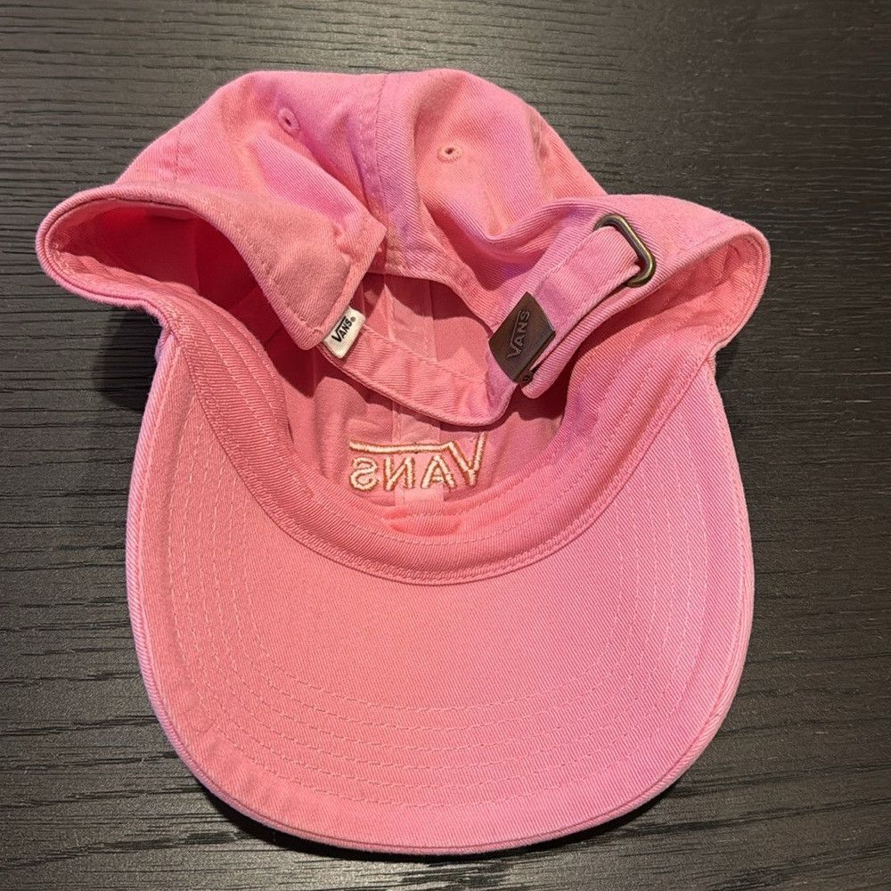 Vans Vans Unisex Hat Pink embroidered logo Outdoor Streetwear Sk Size ONE SIZE - 2 Thumbnail