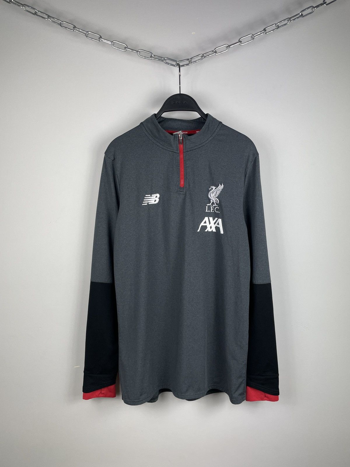 New Balance Liverpool New Balance Long Sleeve Jersey Size US L / EU 52-54 / 3 - 1 Thumbnail