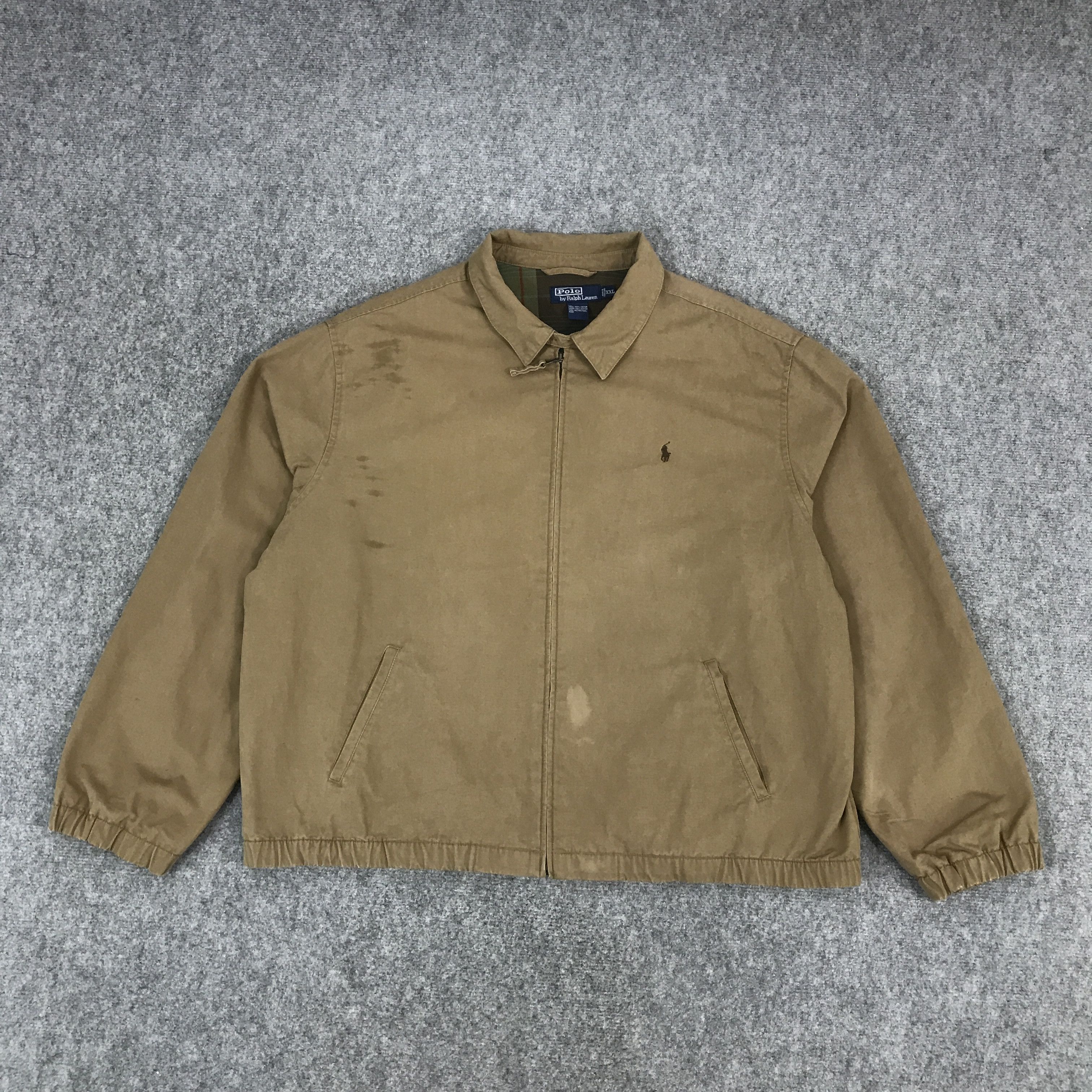 Polo Ralph Lauren × Vintage POLO RALPH LAUREN ZIPPER JACKET Size US XXL / EU 58 / 5 - 1 Thumbnail