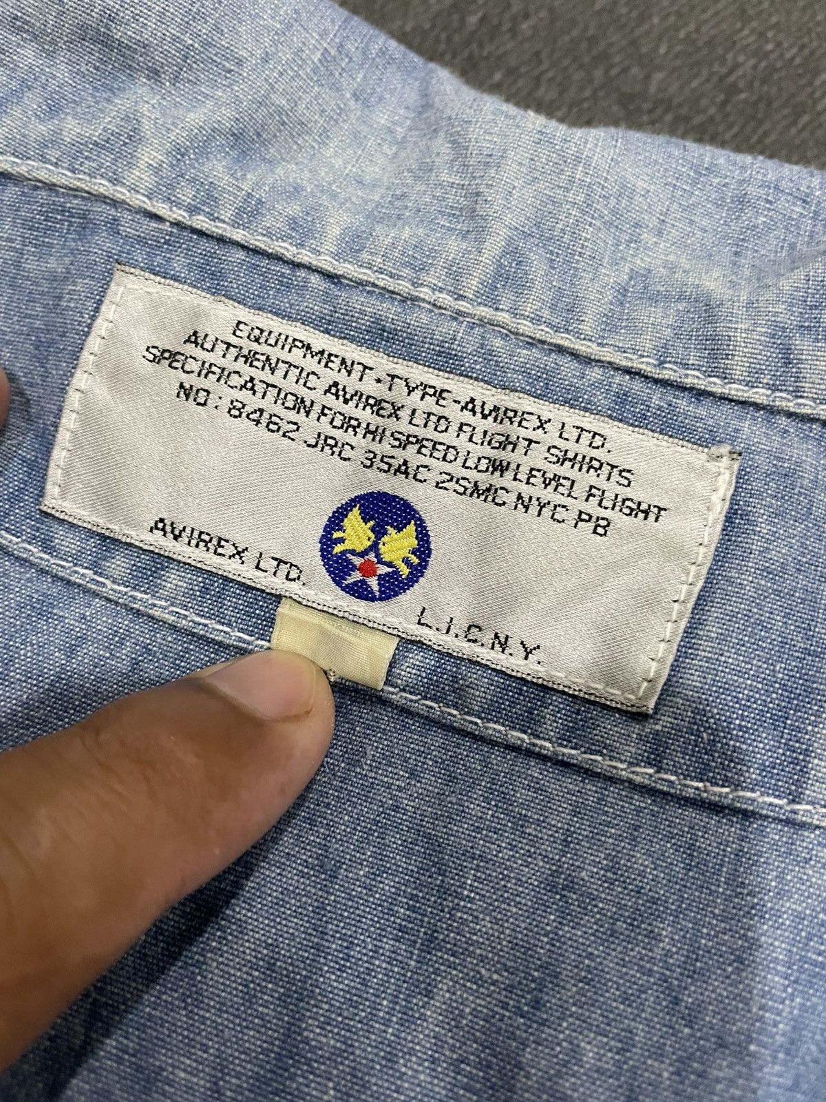 Vintage USN Avirex LTD Flight Shirts Size US M / EU 48-50 / 2 - 16 Thumbnail
