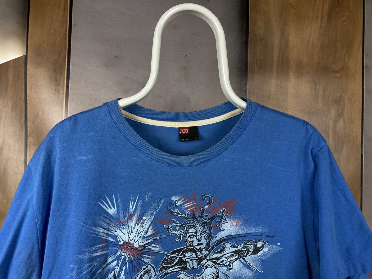 Diesel 🐺Vintage 90s T-Shirt Diesel Wold Amazing Movie Logo Tee🐺 Size US XXL / EU 58 / 5 - 4 Thumbnail