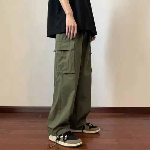 Other Big Pockets Casual Cargo Pants Men's Vintage Hip-hop Pants Size US 29 - 4 Thumbnail