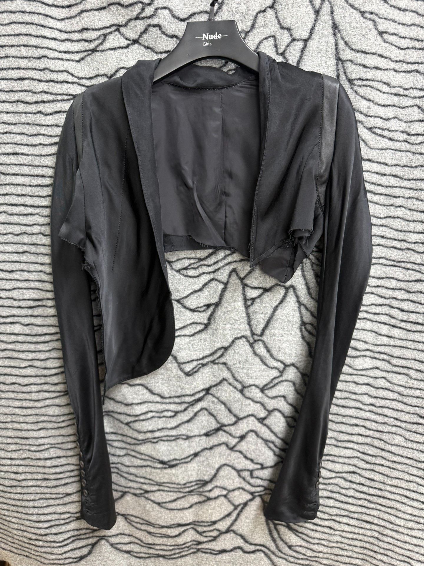 Other Asymmetric Deconstructed Silk Jacket Size US M / EU 48-50 / 2 - 1 Thumbnail