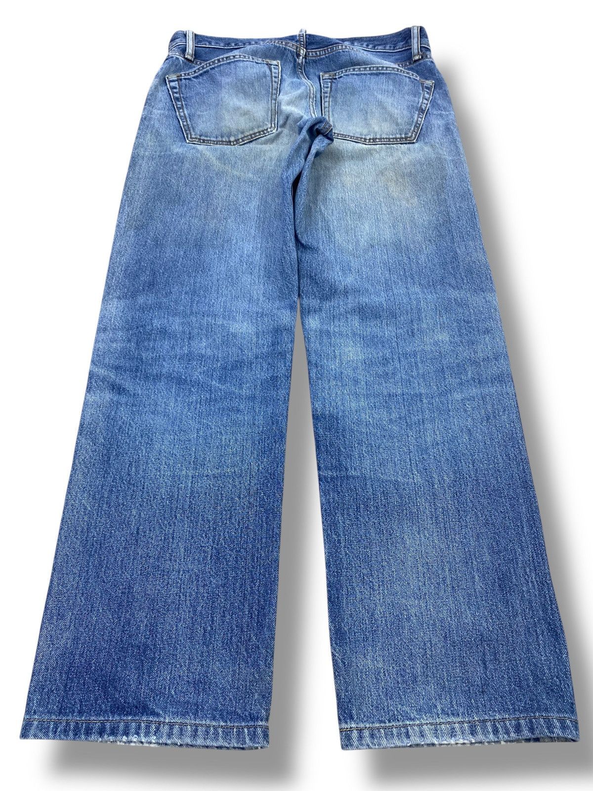 Uniqlo Uniqlo Rusty Faded Wash Style Ripped Jeans Size US 30 / EU 46 - 3 Thumbnail