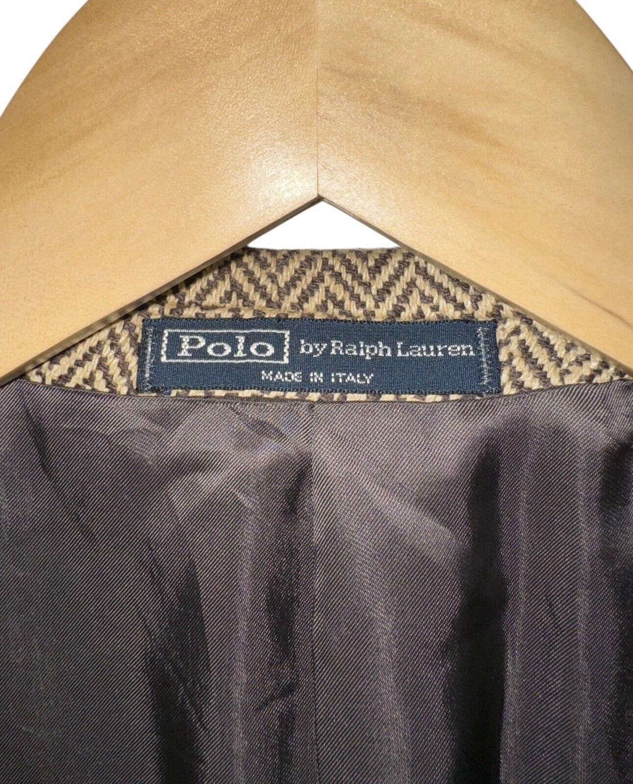 Polo Ralph Lauren Polo Ralph Lauren Congressman Silk Tweed Coat 46R MSRP $695 Size 42R - 8 Thumbnail