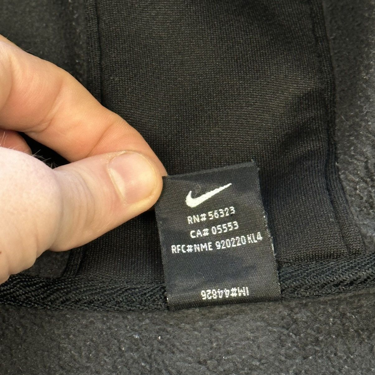 Jordan Brand × Nike × Vintage Vintage Nike Team M Jordan Full zip Hoodie Black Men’s Sz M Size US M / EU 48-50 / 2 - 14 Thumbnail