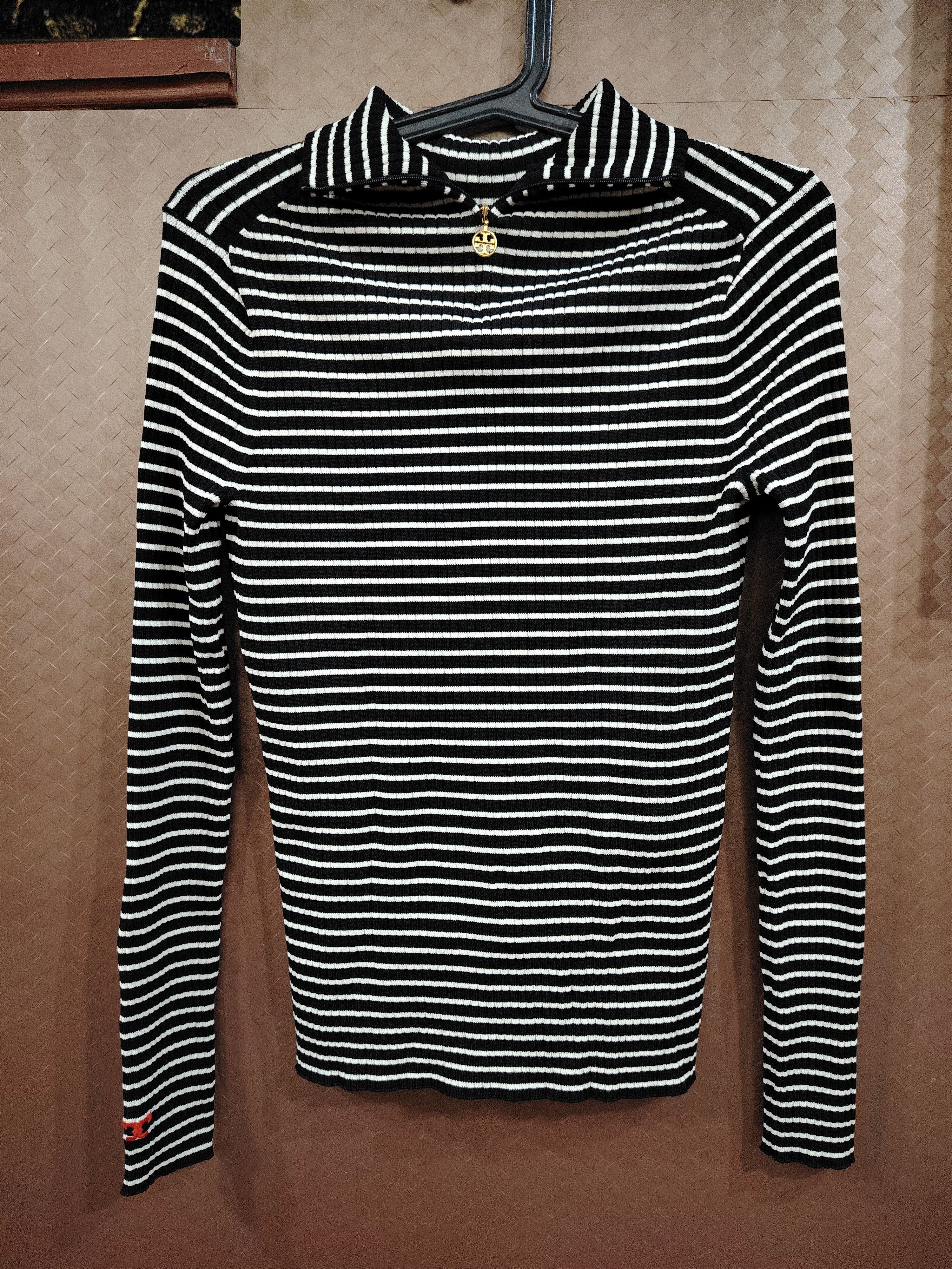 Tory Burch Tory Burch striped ribbed Tech knit Size XS / US 0-2 / IT 36-38 - 3 Thumbnail