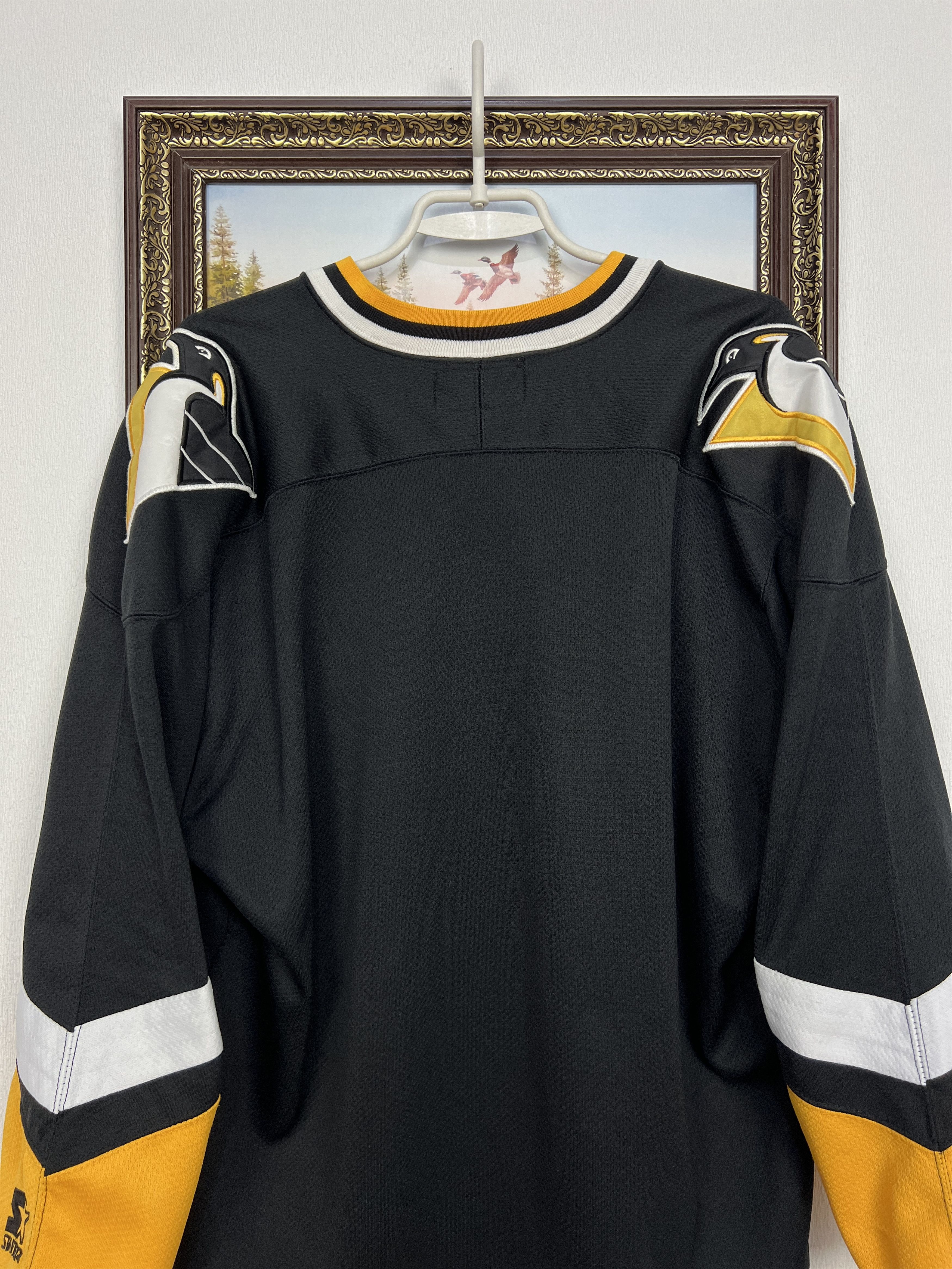 Starter Vintage 90's Starter Pittsburgh Penguins Hockey Jersey NHL Size US L / EU 52-54 / 3 - 16 Thumbnail