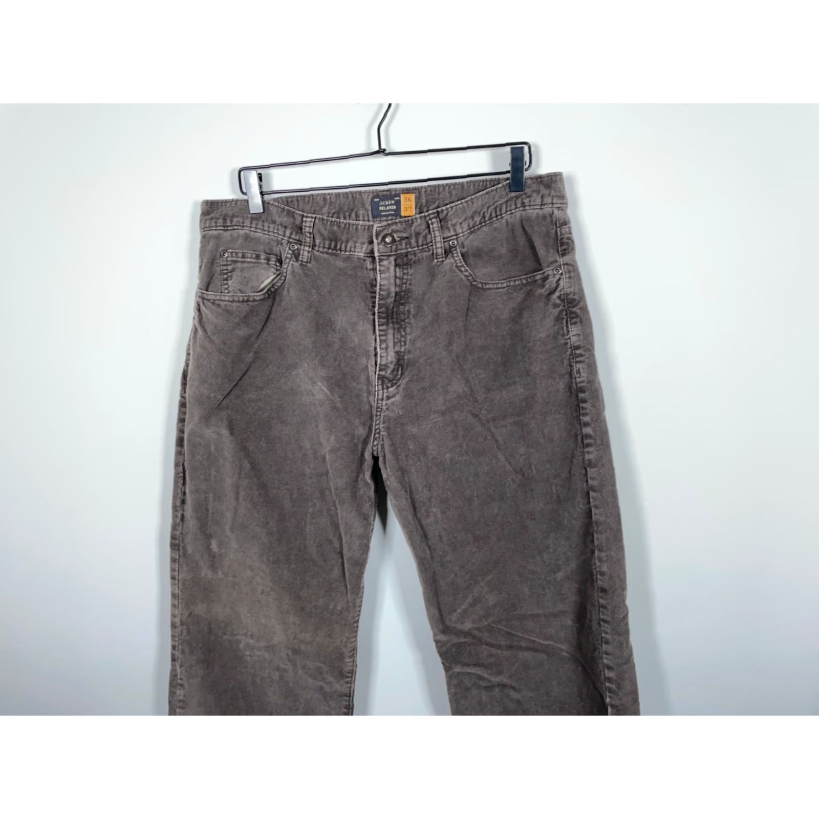 J.Crew J.CREW Pants Corduroy Relaxed Fit Brown Adult 36 x 32 Mid Rise Straight Leg Preppy Mens Size US 36 / EU 52 - 4 Thumbnail