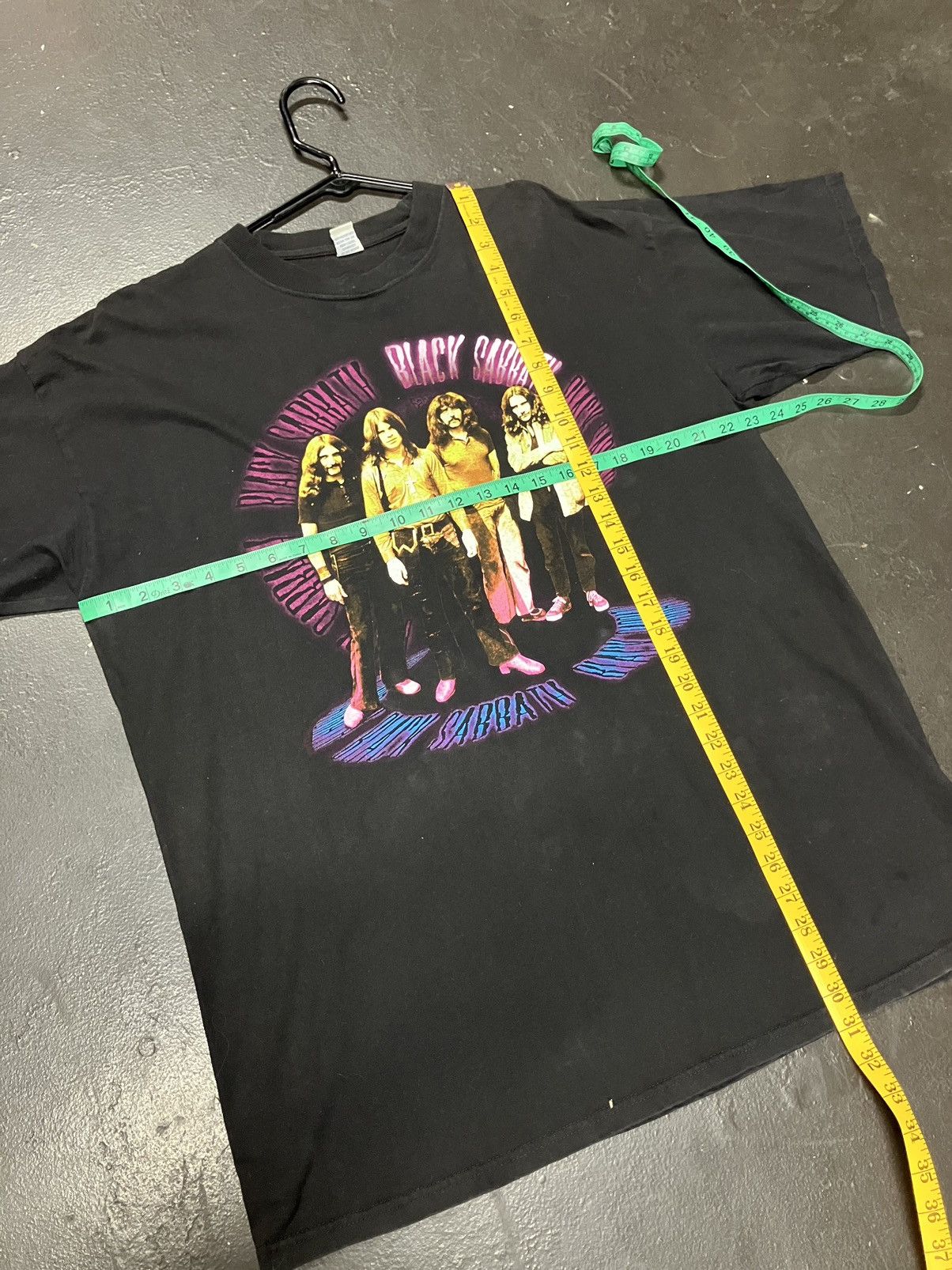 Band Tees Vintage 1999 Black Sabbath Ozzy Osbourne Reunion Tour Shirt Size US XXL / EU 58 / 5 - 10 Thumbnail