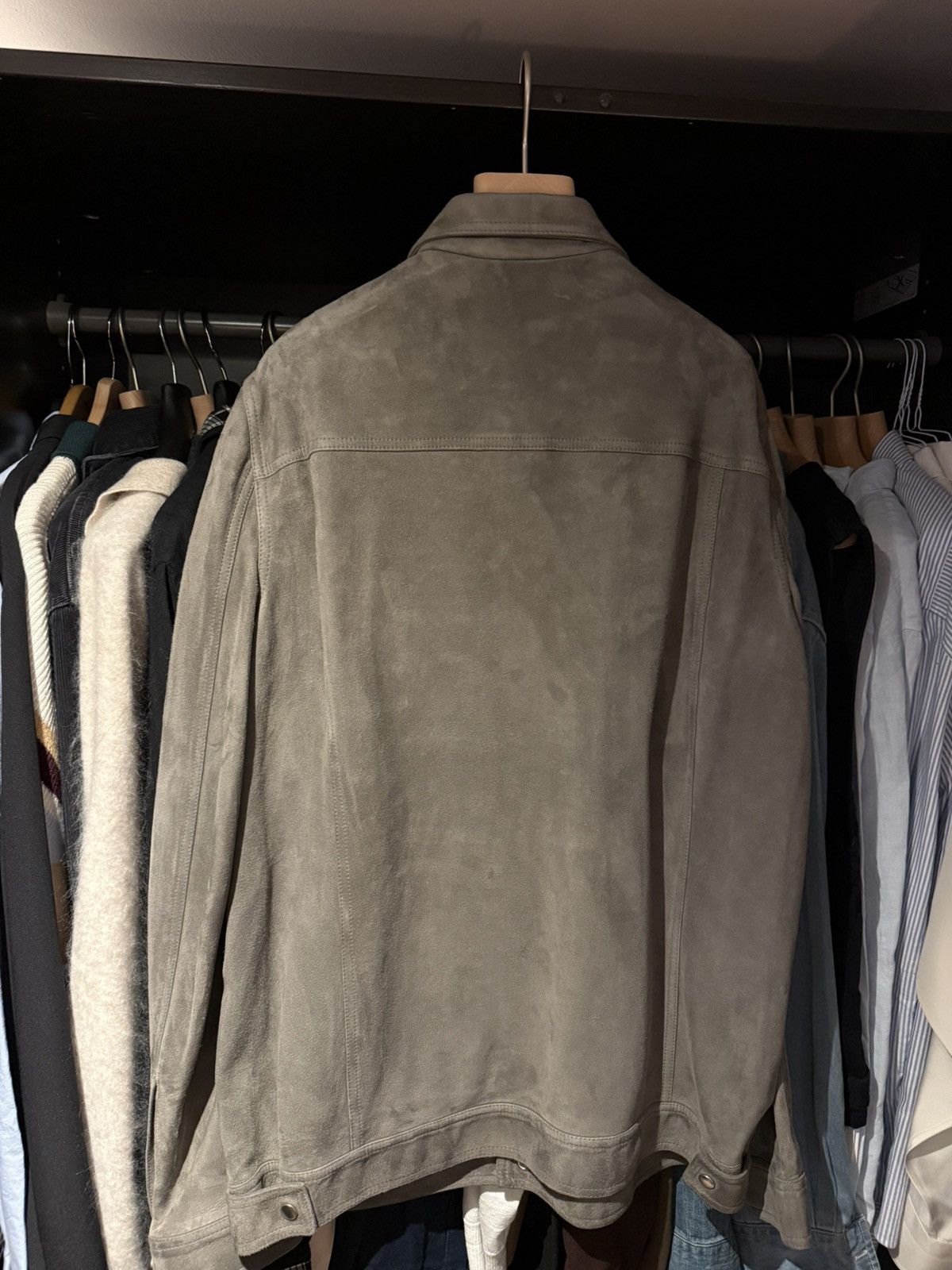 Rick Owens Rick Owens Larry F/W 19 Lamb Leather Jacket Size US L / EU 52-54 / 3 - 2 Thumbnail