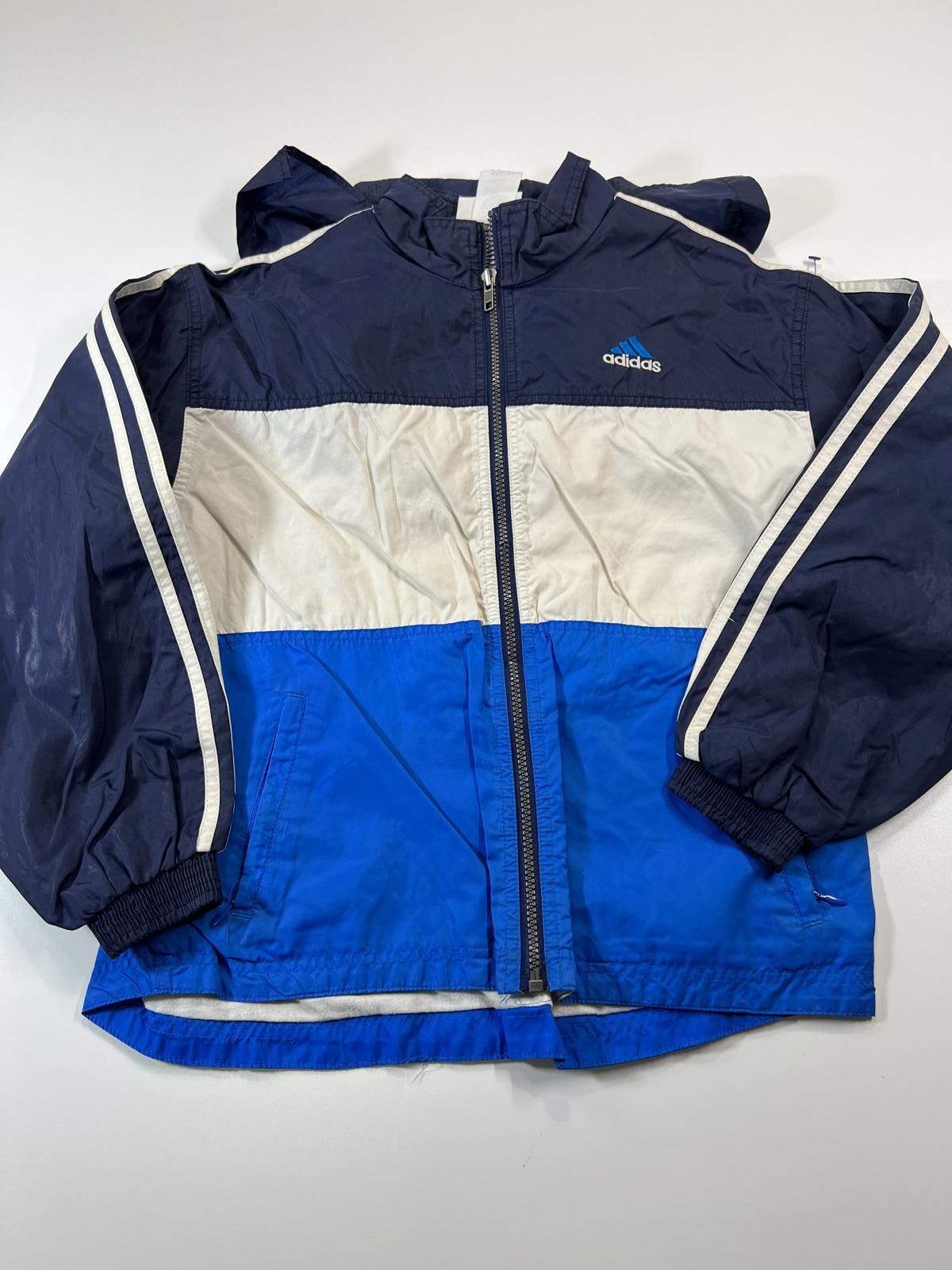 Adidas Vintage Youth Adidas Vintage Windbreaker Jacket M Size US M / EU 48-50 / 2 - 1 Thumbnail