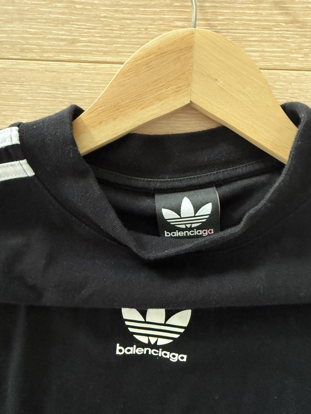 Balenciaga Balenciaga Adidas Oversized T-shirt Size US L / EU 52-54 / 3 - 3 Thumbnail