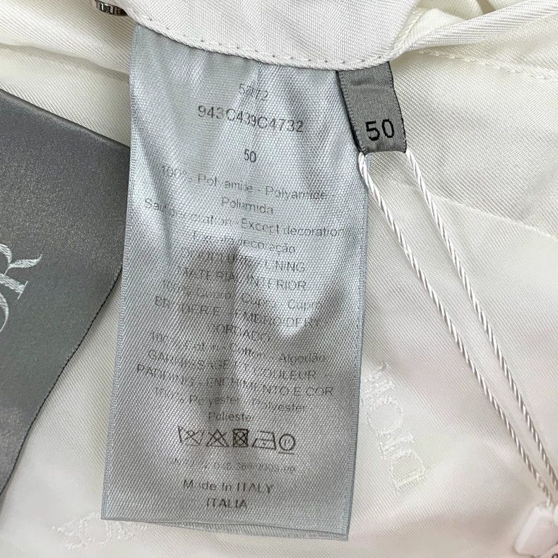 Dior Dior White logo letter embroidery zipper jacket 2501-Nextar Size US M / EU 48-50 / 2 - 8 Thumbnail