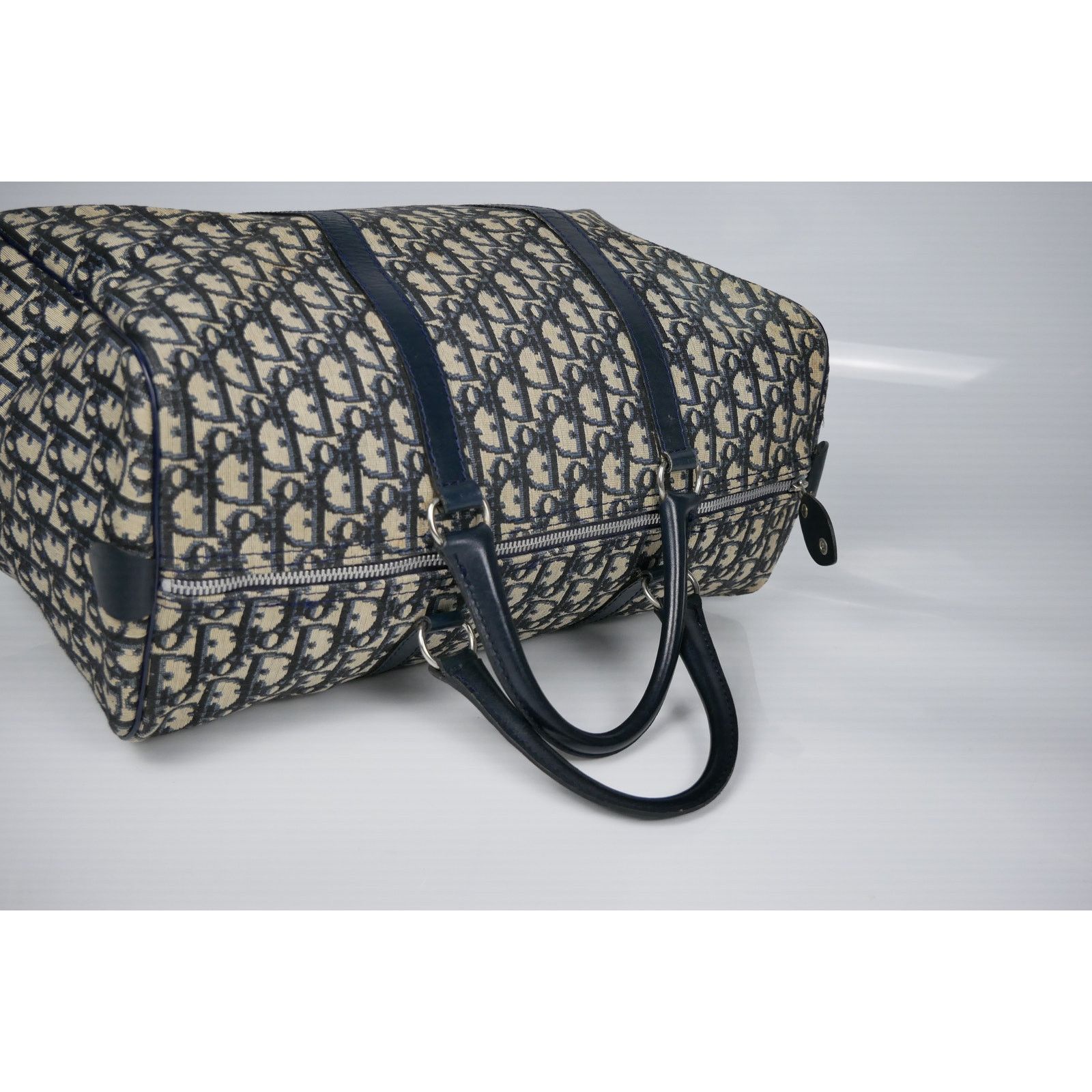 Dior Christian Dior Beige Trotter Monogram Duffle Bag Size ONE SIZE - 12 Thumbnail