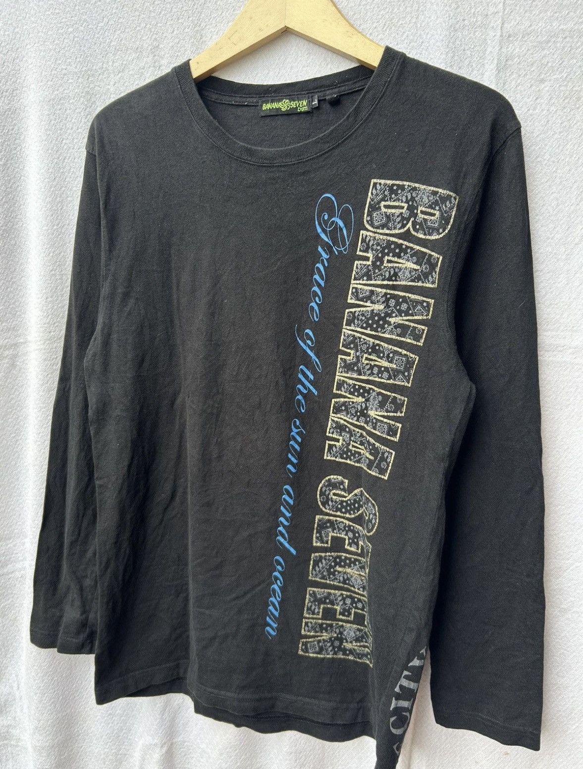 Japanese Brand Japanese banana seven poem longsleeve Size US L / EU 52-54 / 3 - 3 Thumbnail