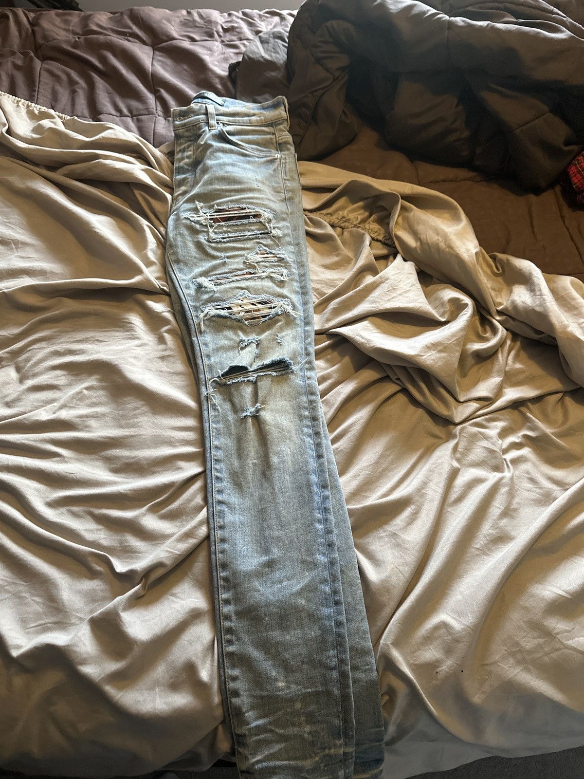 Amiri Amiri Leopard Print Jeans Size US 30 / EU 46 - 4 Thumbnail