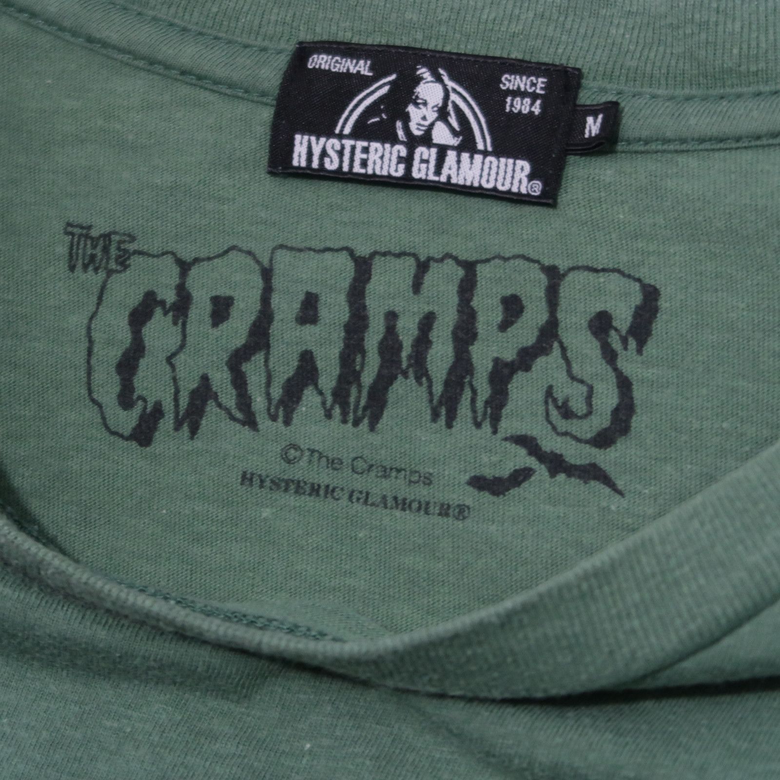 Hysteric Glamour Hysteric Glamour x The Cramps "Psychotic Skull" Tee Size US M / EU 48-50 / 2 - 5 Thumbnail