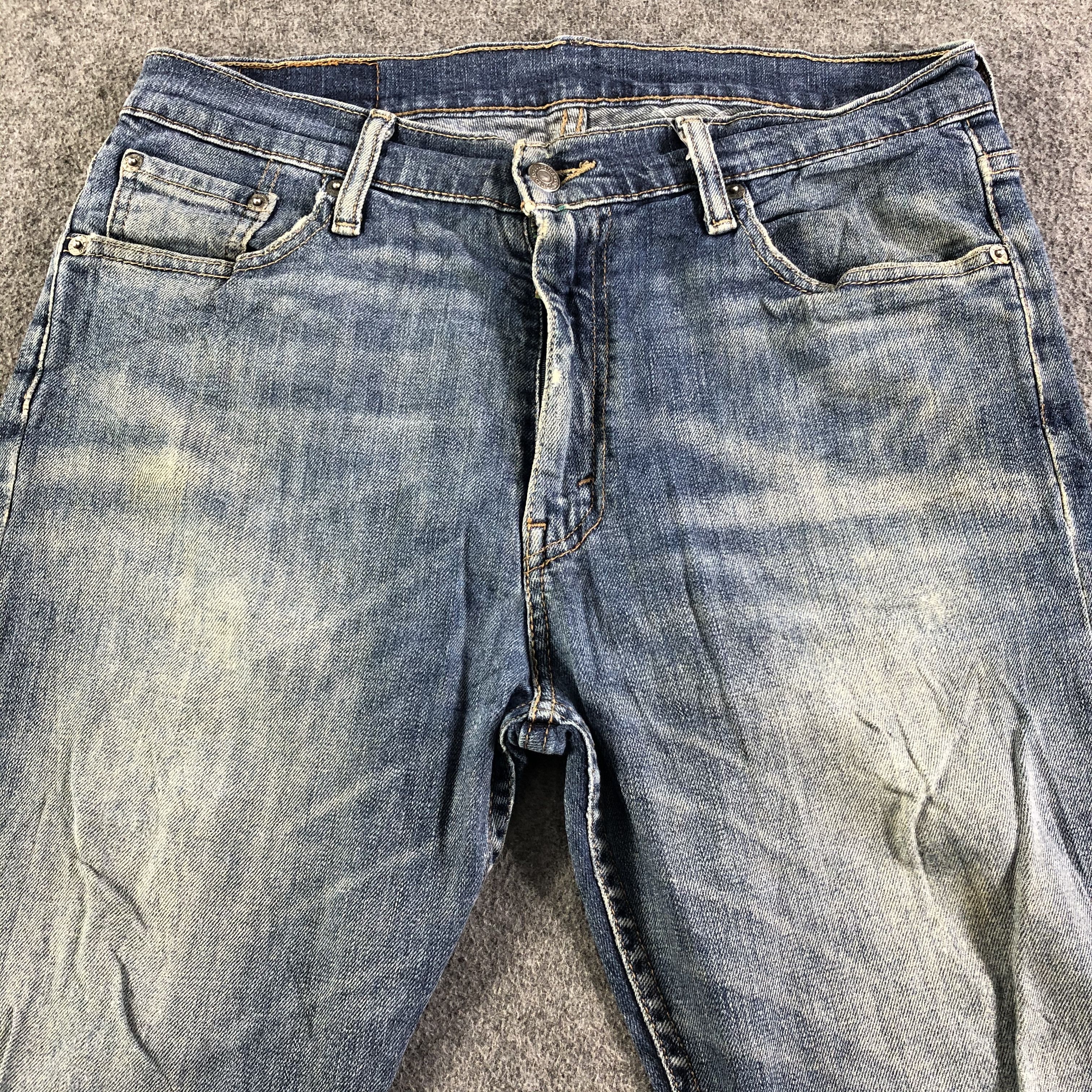 Levi's Vintage Blue Wash Levis 513 Jeans-J3107 Size US 32 / EU 48 - 3 Thumbnail