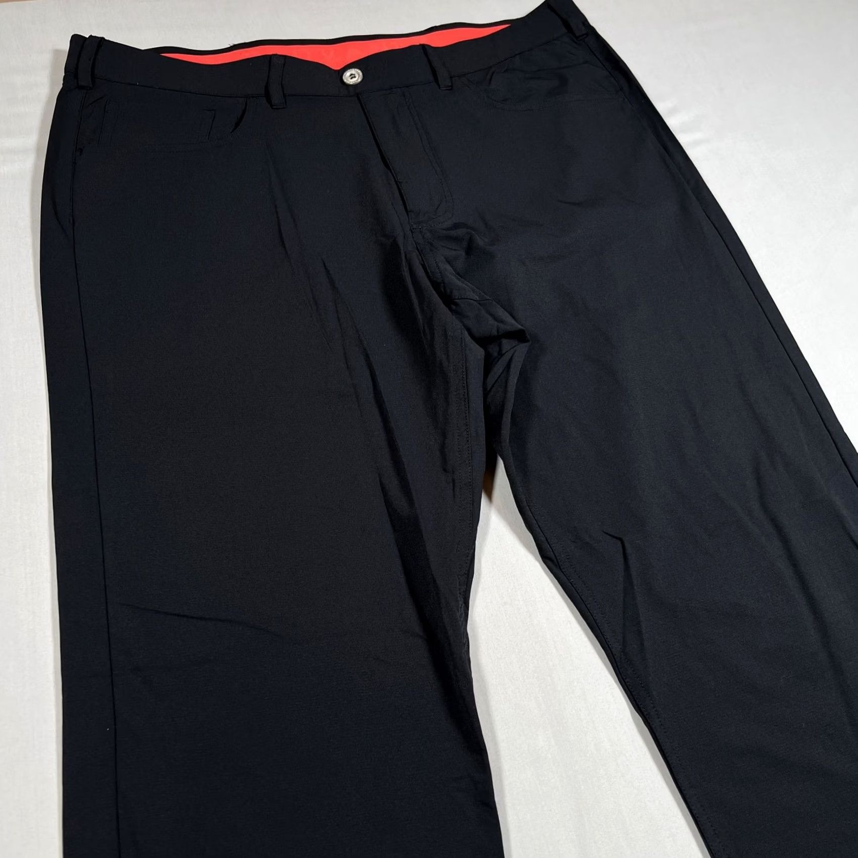 Vintage VINTAGE REDVANLY Men's Black Performance Golf Pants? Size US 33 - 4 Thumbnail