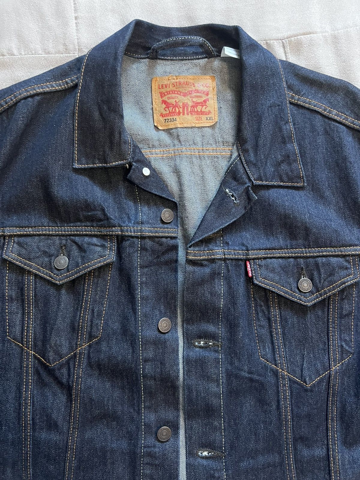 Levi's Levi's Denim Jacket Size US XXL / EU 58 / 5 - 2 Thumbnail