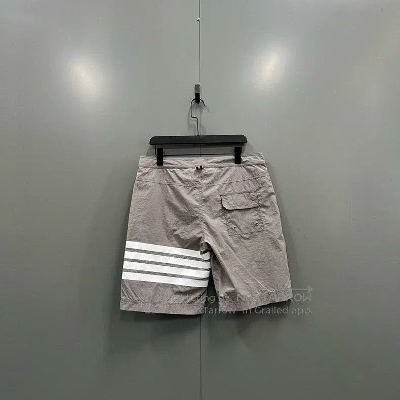 Thom Browne Thom Browne size 4 Classic striped drawstring shorts Size US 28 / EU 44 - 3 Thumbnail