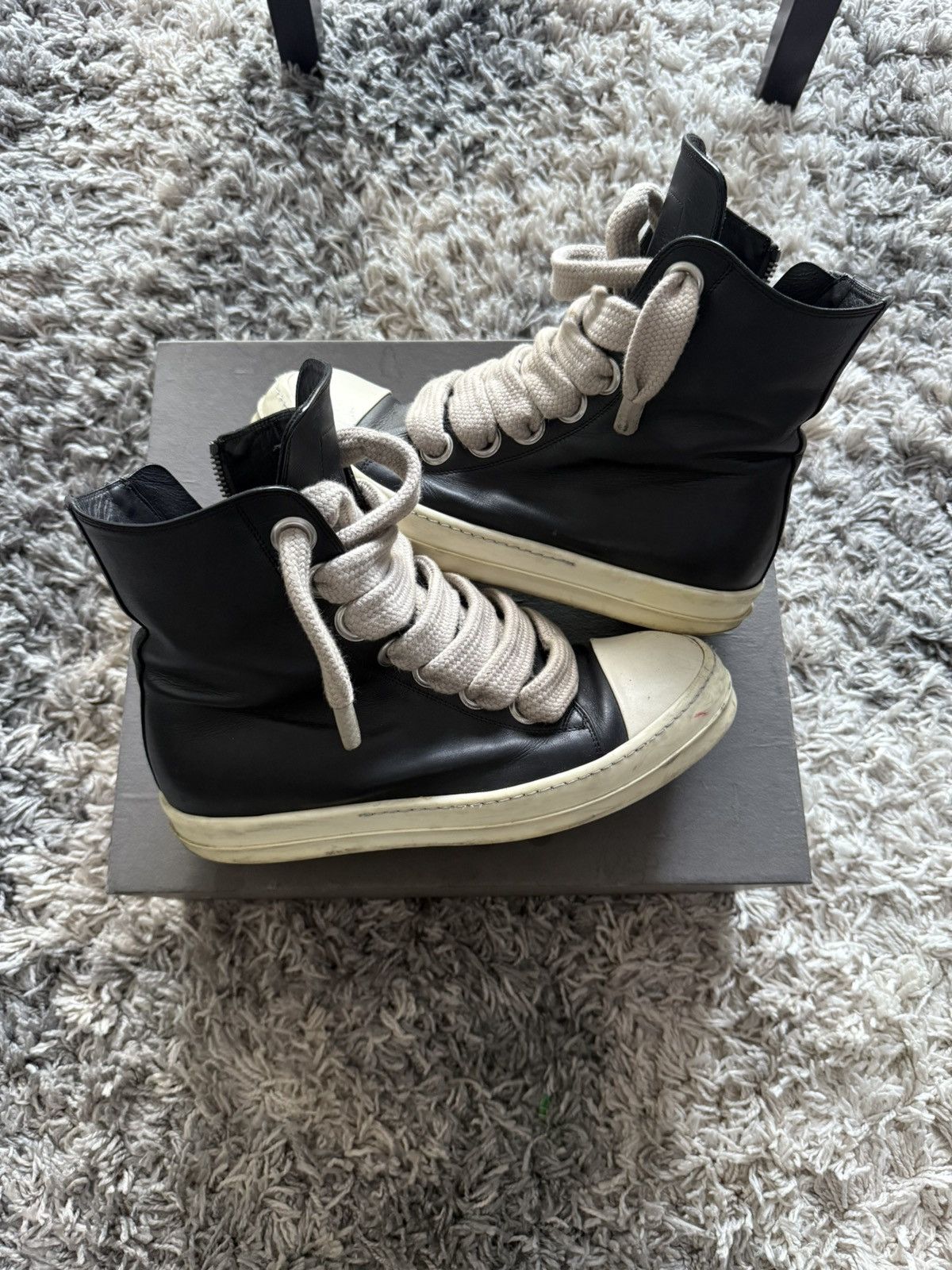 Rick Owens [NEW] DRKSHDW SS25 Hustler Ramones All Black | Grailed