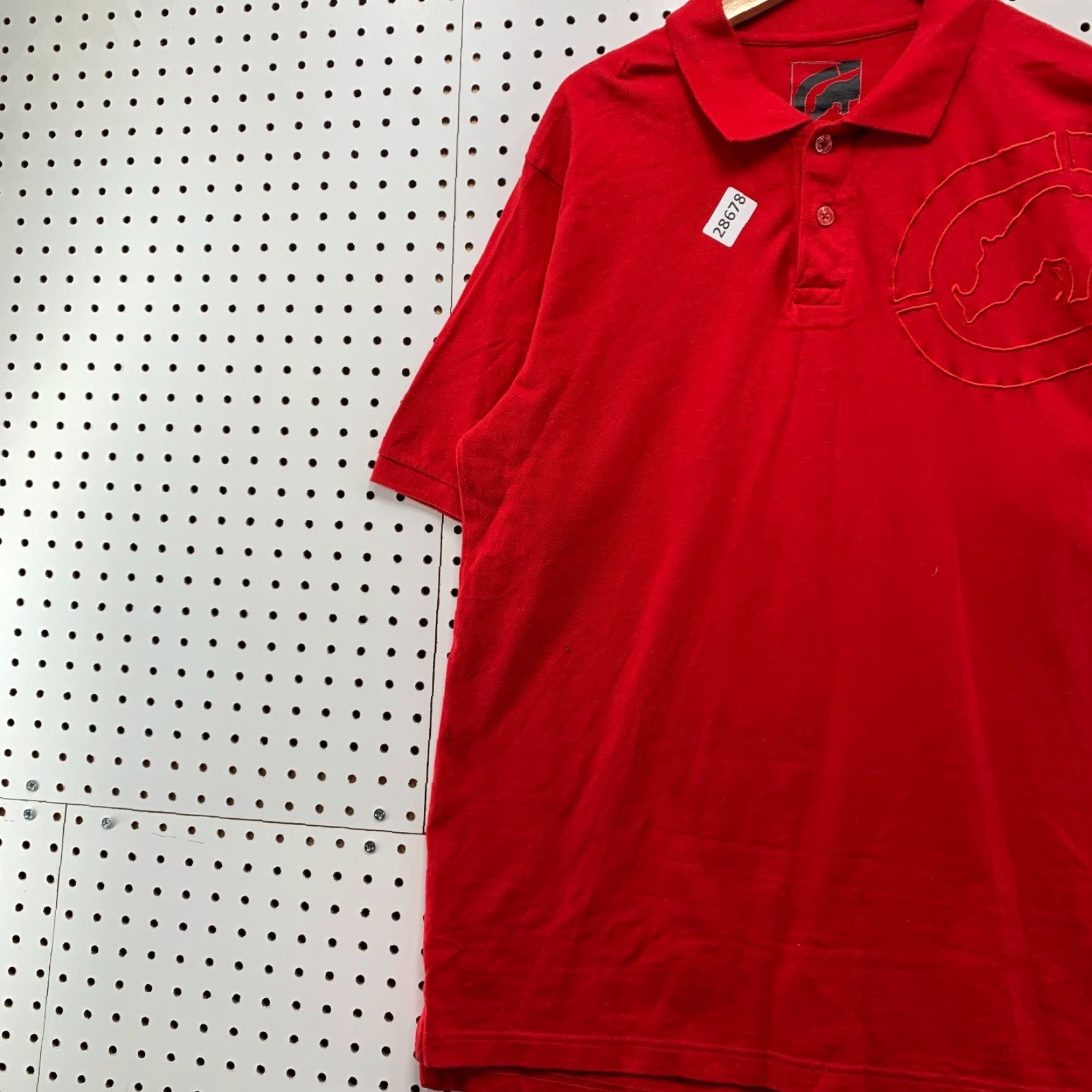 Ecko Unltd. VINTAGE ECKO UNLTD Polo Shirt Red RHINO Mens Large Short Sleeve 23x33.5 Size US L / EU 52-54 / 3 - 3 Thumbnail