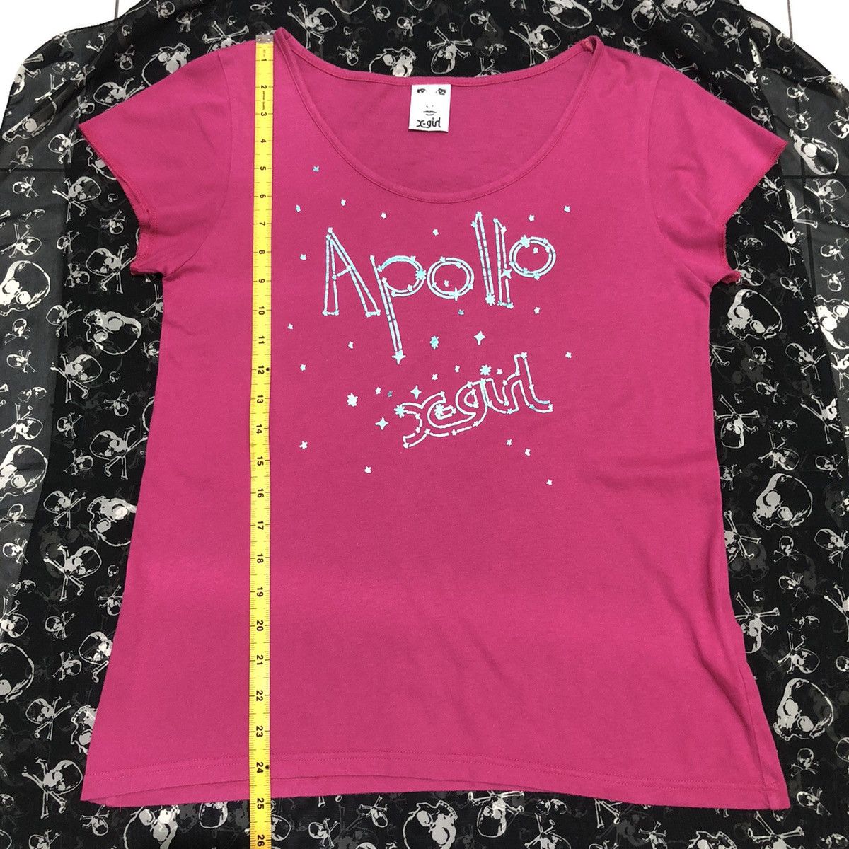 Japanese Brand X-girl Japan APOLLO Graphic Distressed Sleeve Style LEGIT Size M / US 6-8 / IT 42-44 - 18 Thumbnail