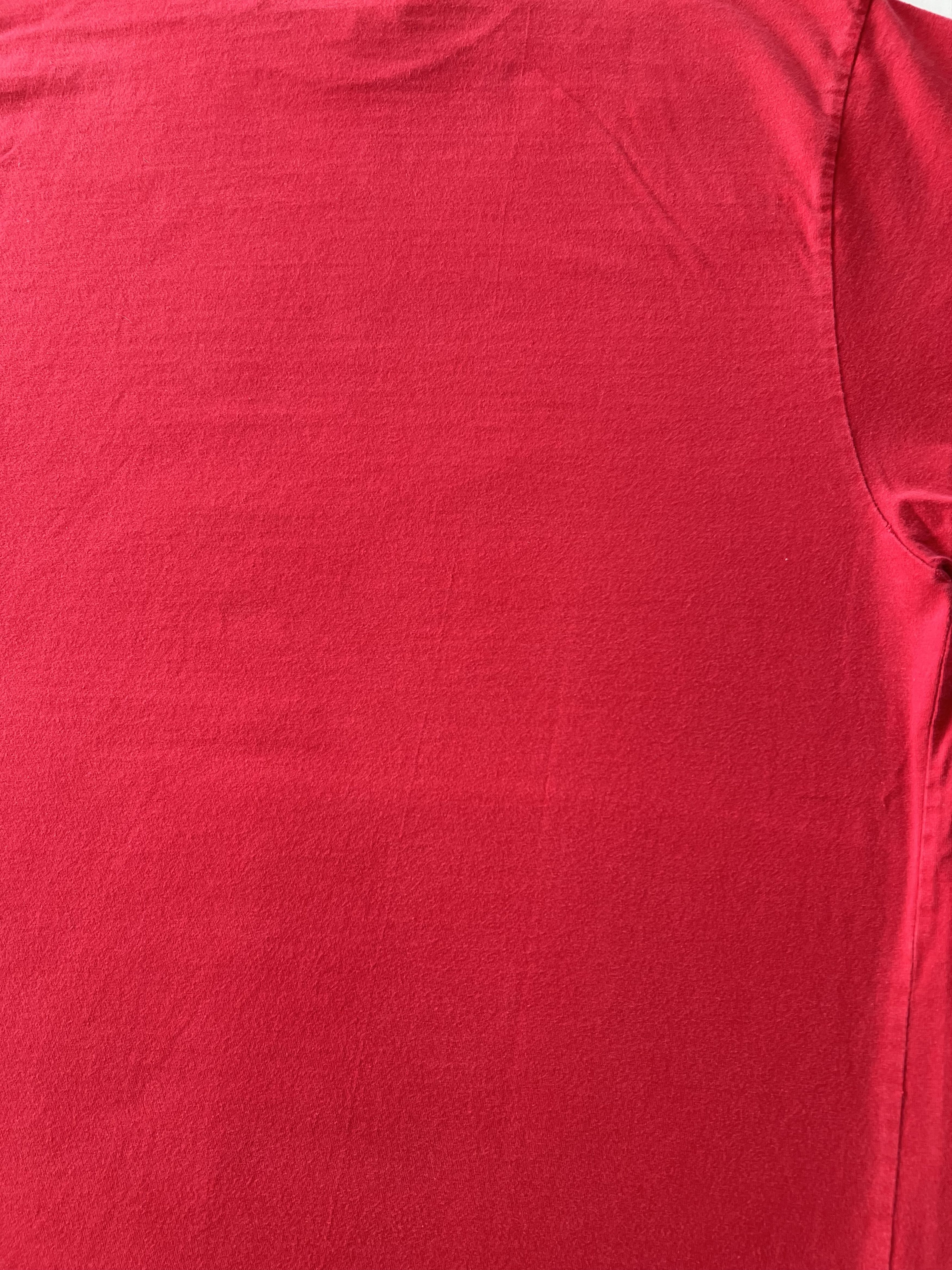 Oakley Vintage 90s Oakley Red T-shirt Size US XL / EU 56 / 4 - 17 Thumbnail