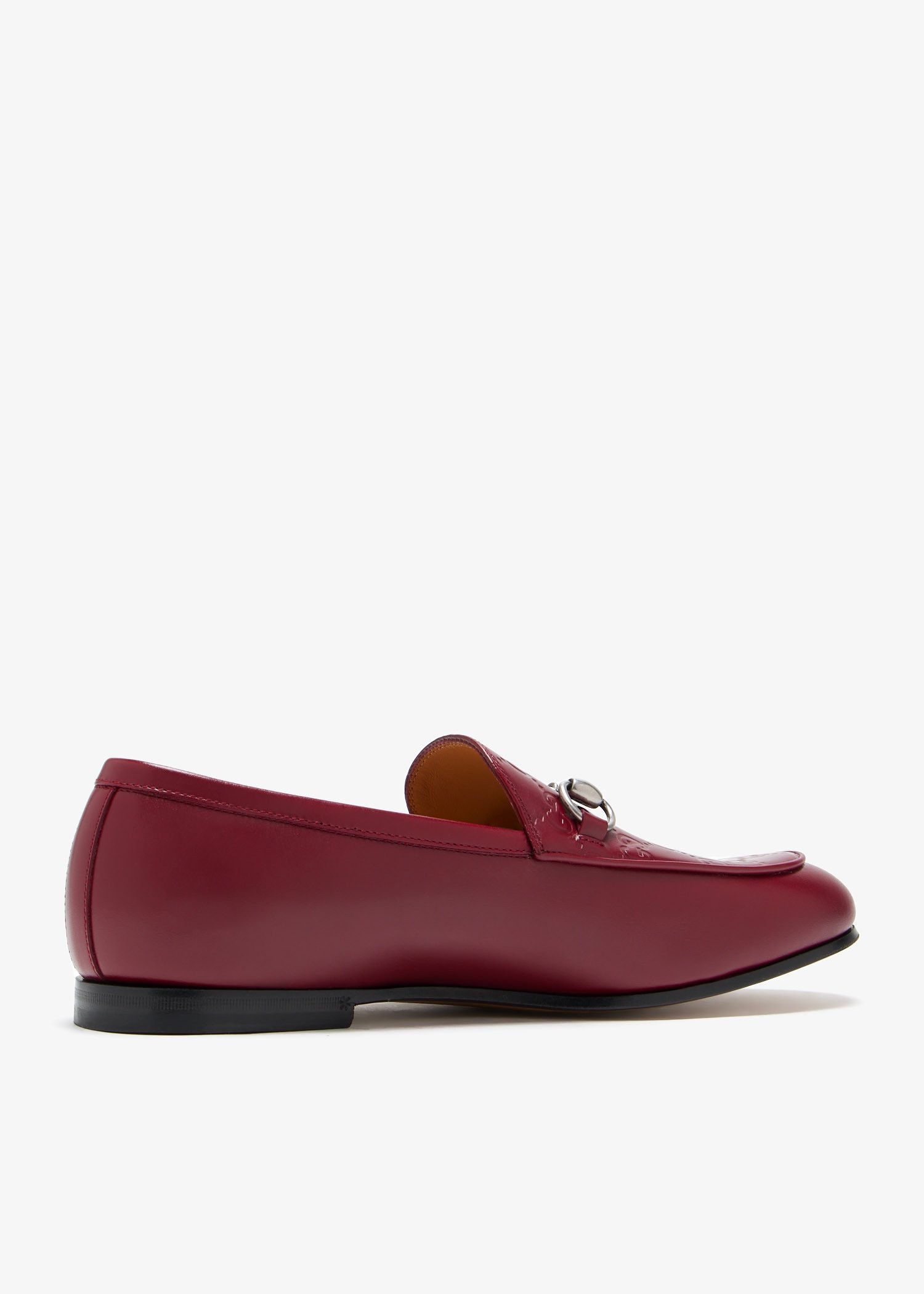 Gucci o1loc1c0625 Horsebit Loafers in Red Size US 9.5 / EU 42-43 - 4 Thumbnail