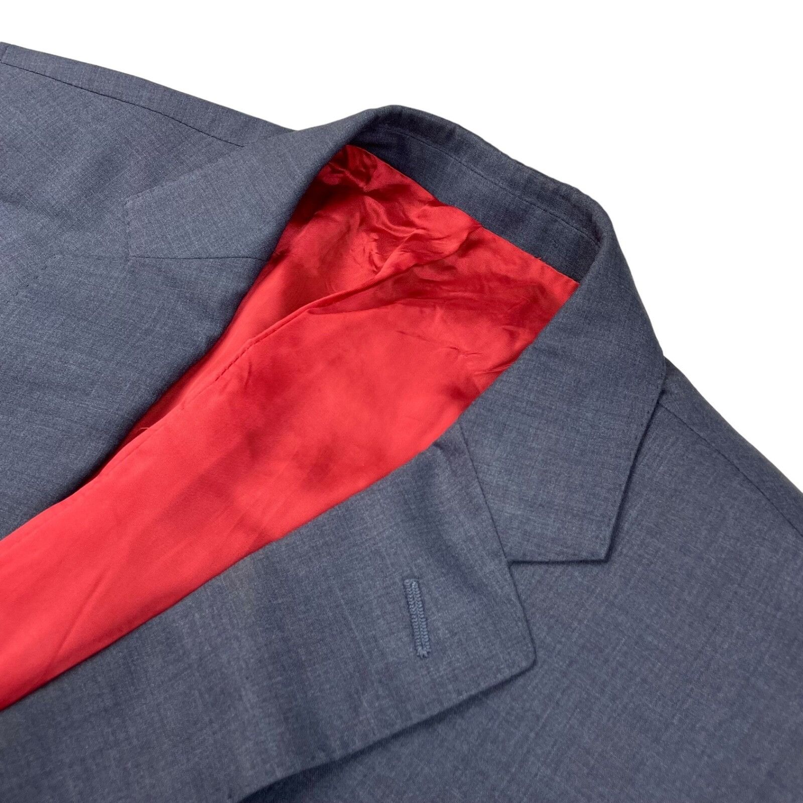 Suitsupply SuitSupply x E.Thomas Men’s 100% Wool 2-Button Blazer Navy B Size 40R - 1 Thumbnail