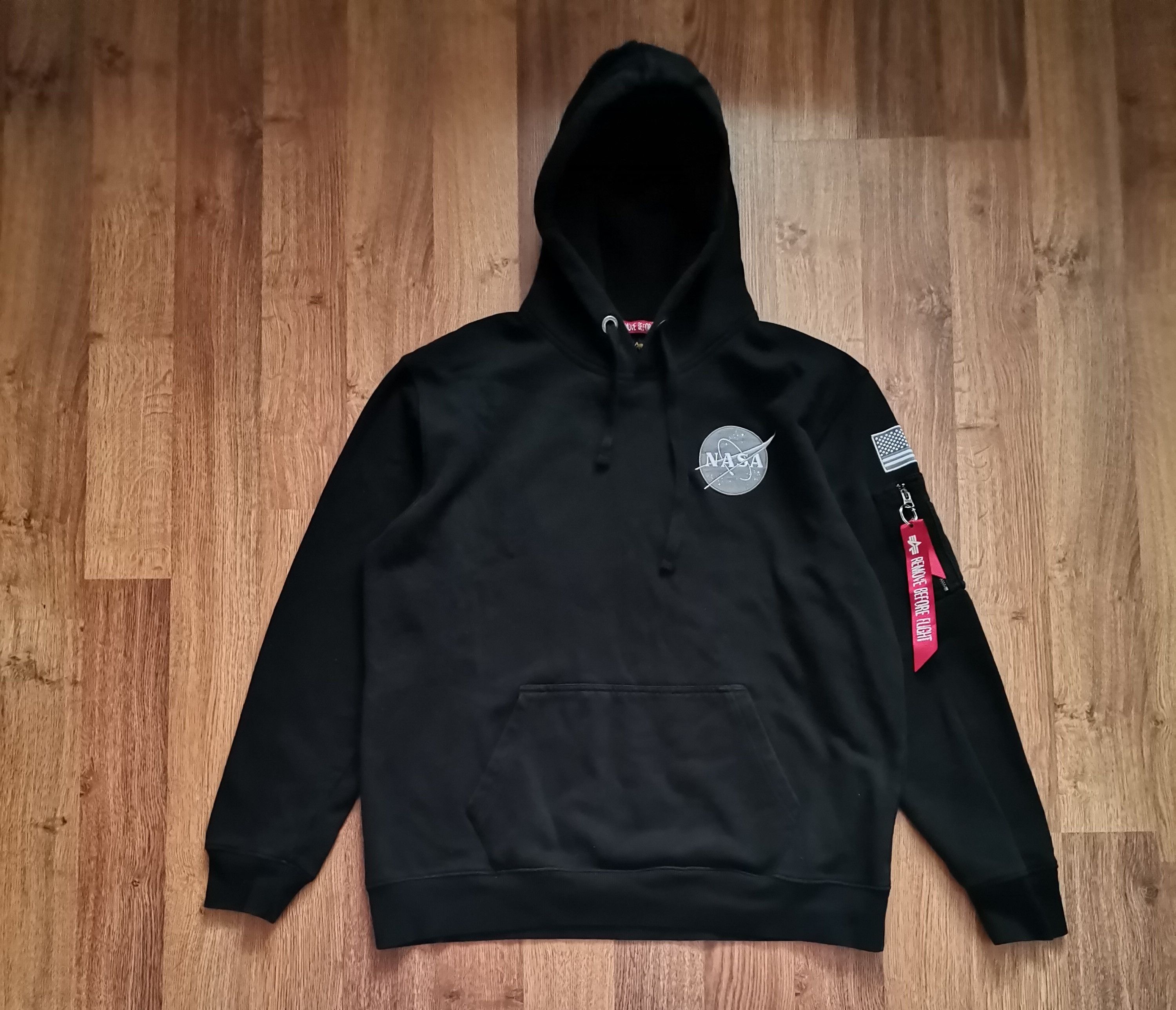 Alpha Industries Alpha Industries NASA Hoodie Size US XXL / EU 58 / 5 - 1 Thumbnail