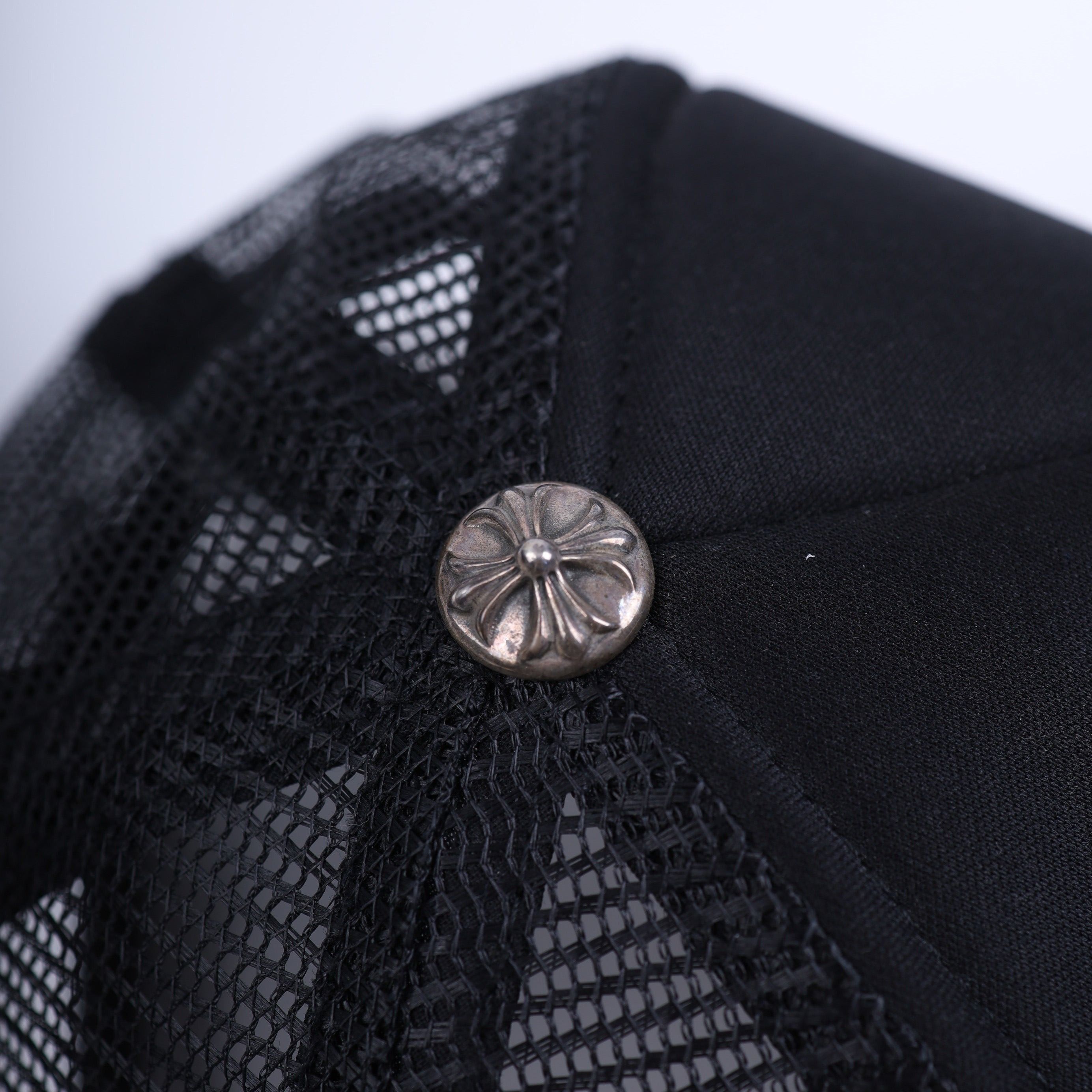 Chrome Hearts BLACK TRIPLE CROSS TRUCKER CHROME HEARTS Size ONE SIZE - 6 Thumbnail