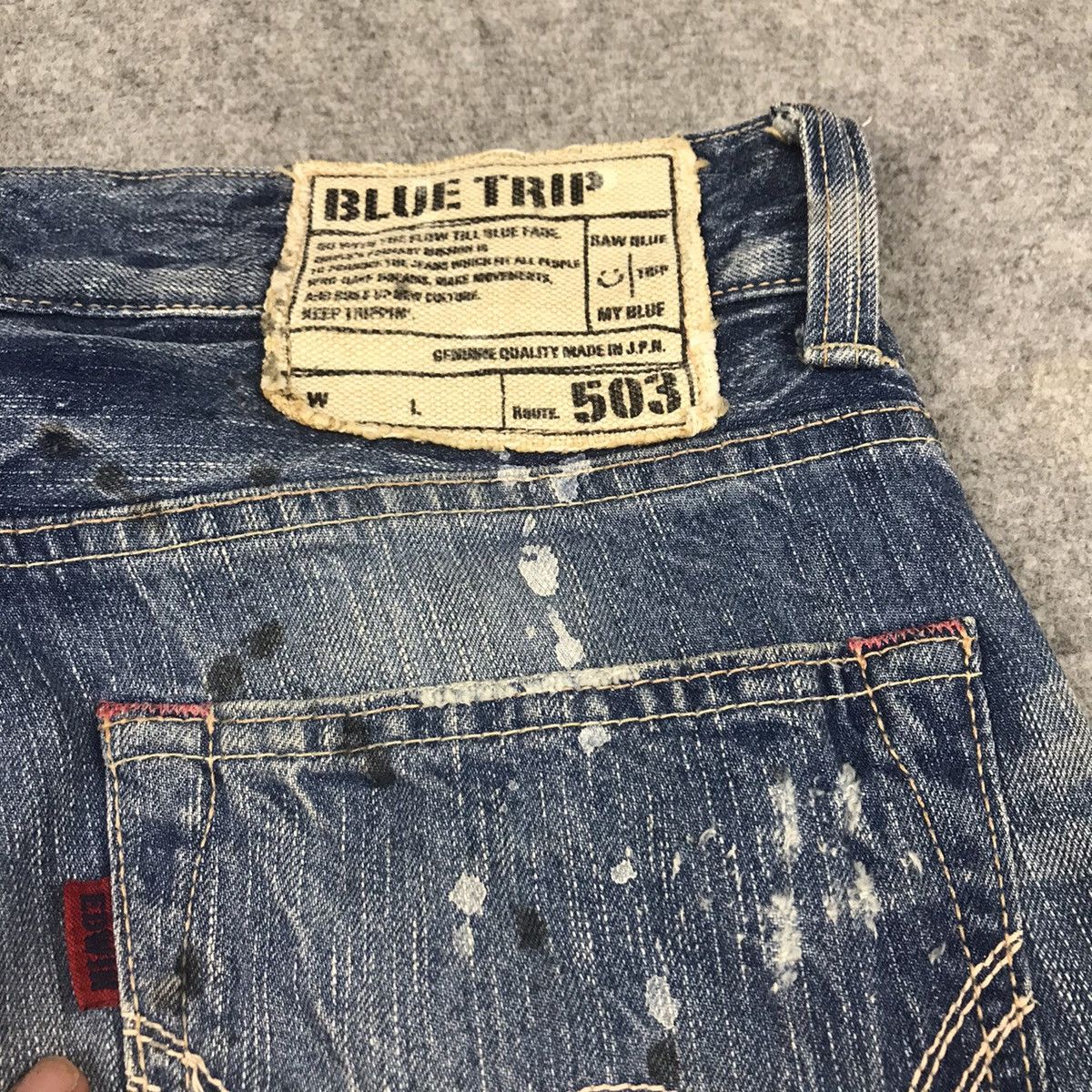 Edwin FLARE DENIM EDWIN 503 JAPAN BOOTCUT DENIM PANTS 139 Size US 28 / EU 44 - 17 Thumbnail